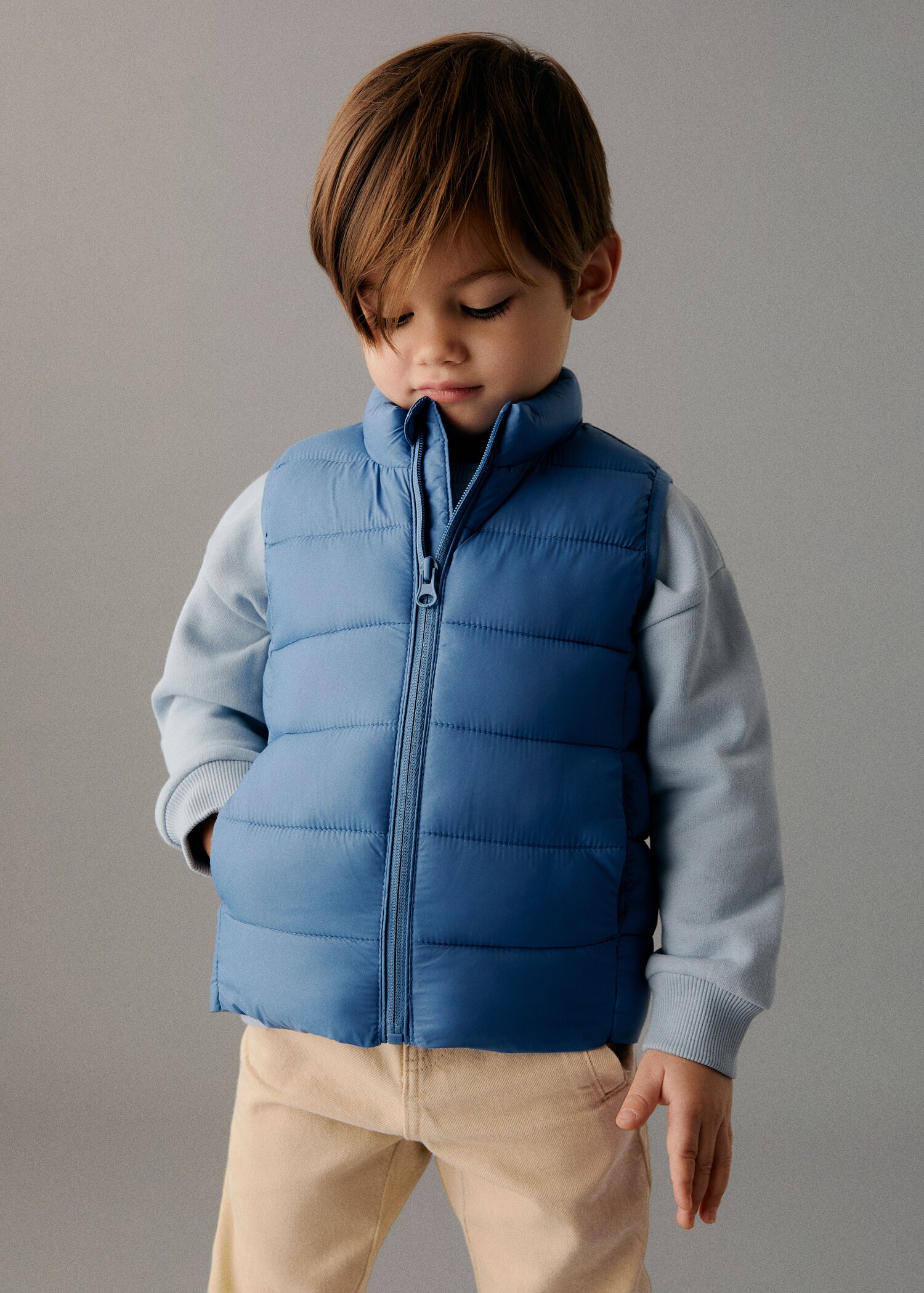 Quilted vest - Medium plane