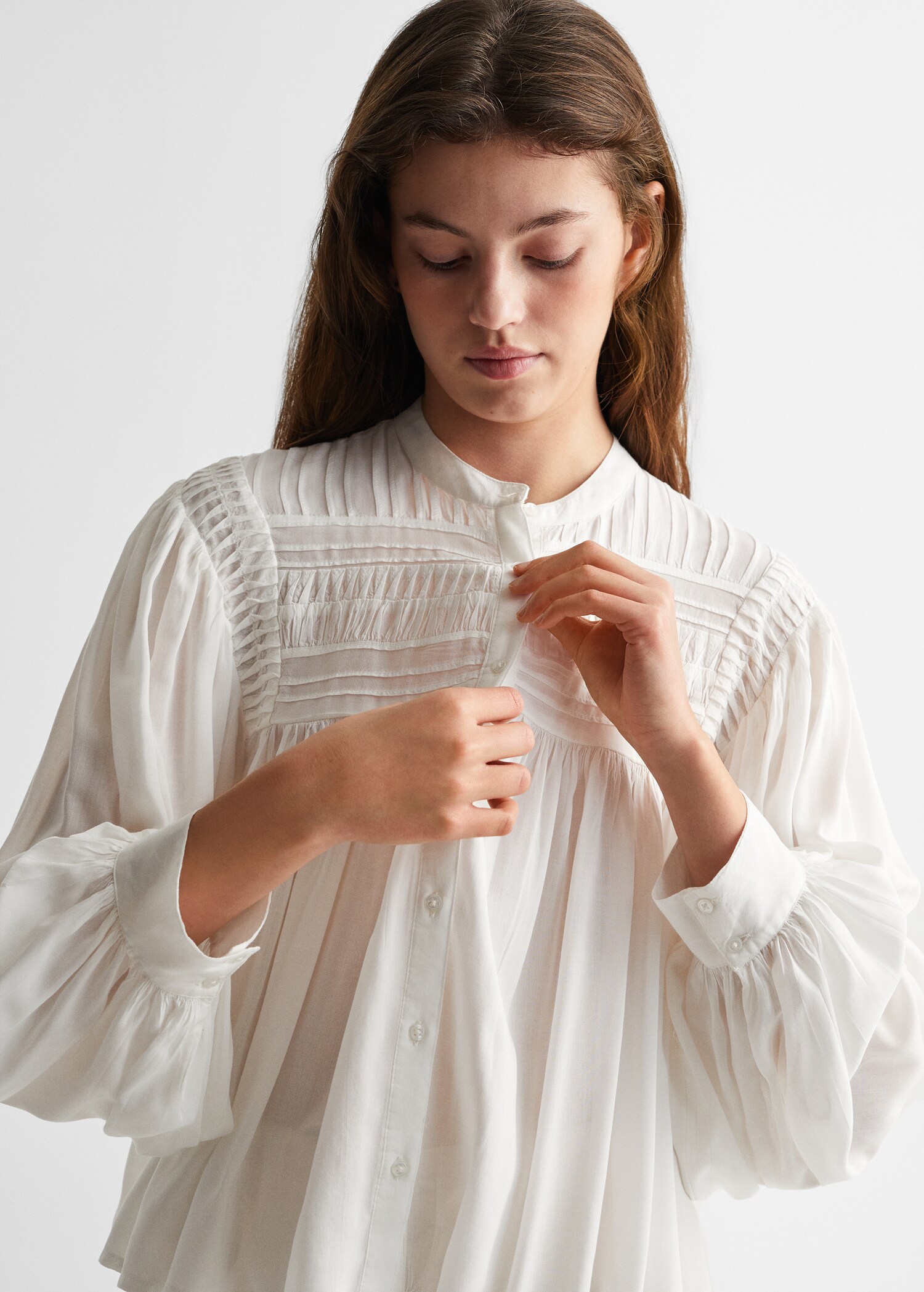 Blouse détails froncés - Détail de l'article 1