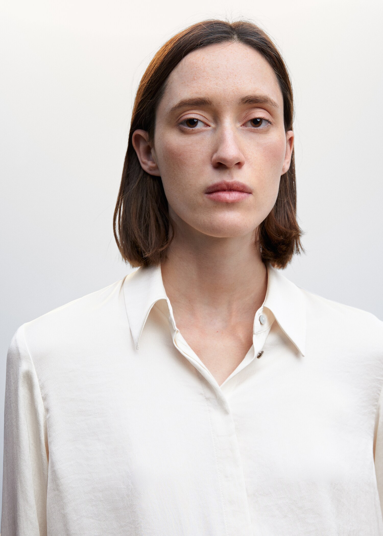 Camicia fluida satinata - Dettaglio dell'articolo 1