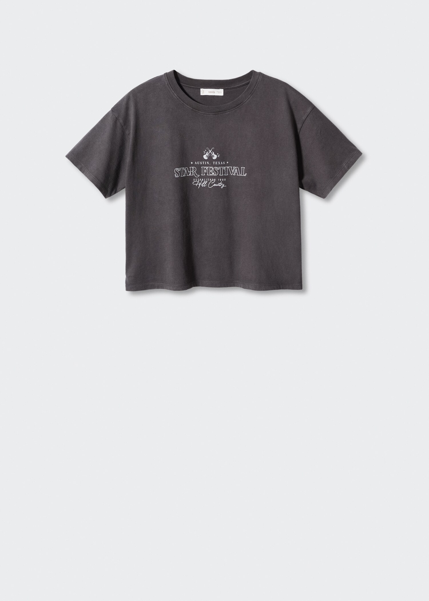 T-shirt with print drawing  - Article without model