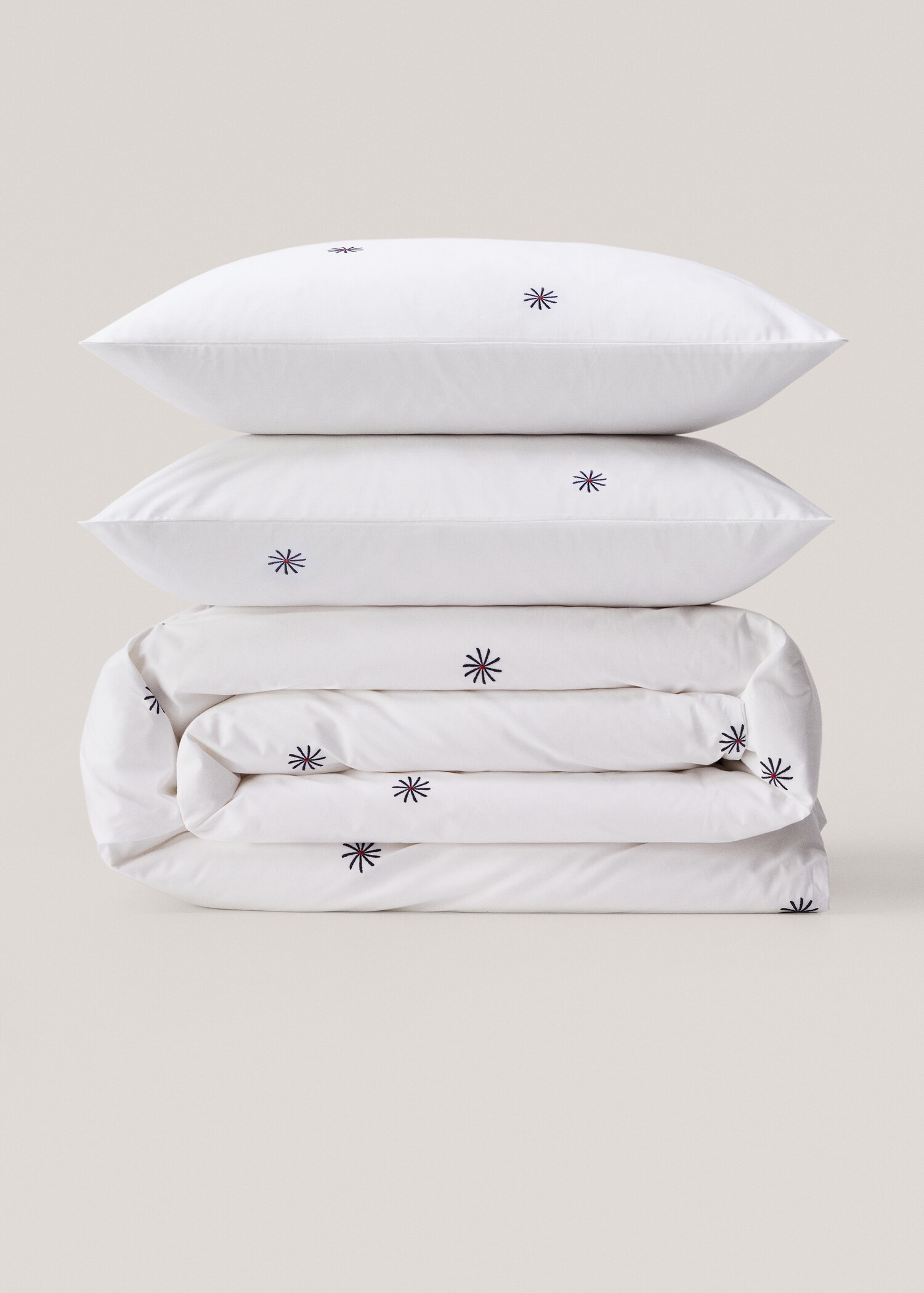 Embroidered duvet cover Single bed - Article without model