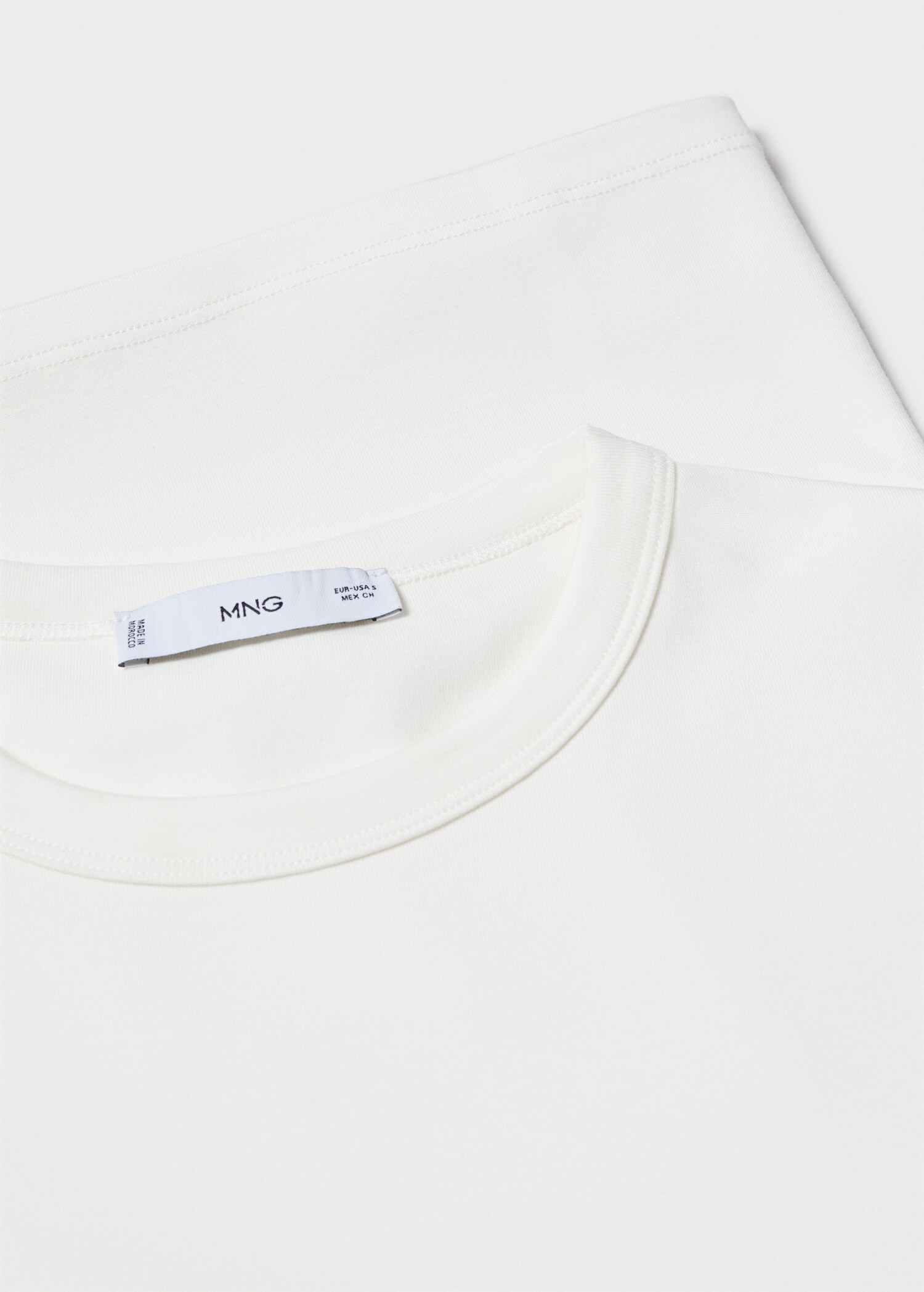T-shirt återvunnen bomull - Detaljer om artikeln 8
