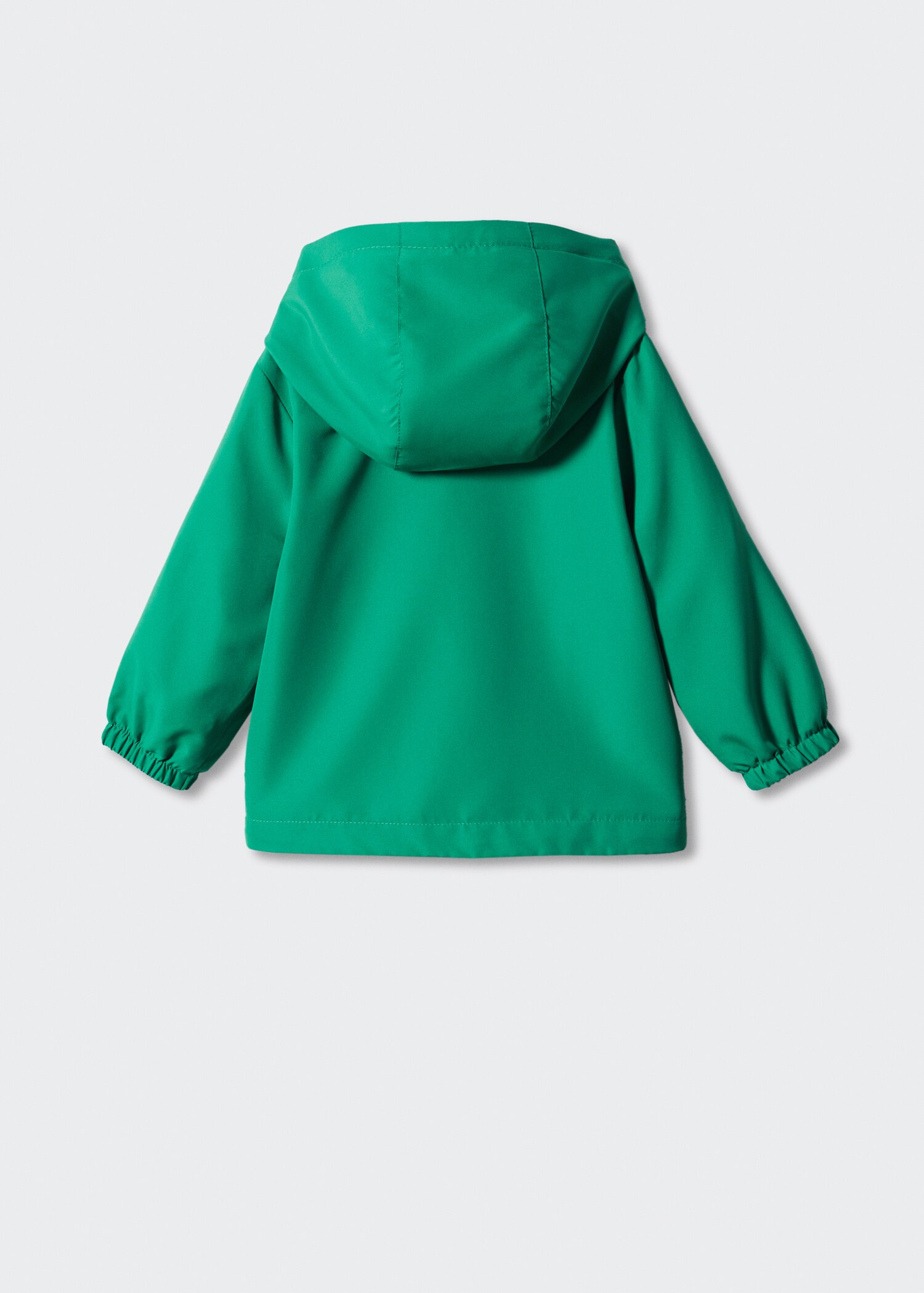 Hooded jacket - Reverse of the article