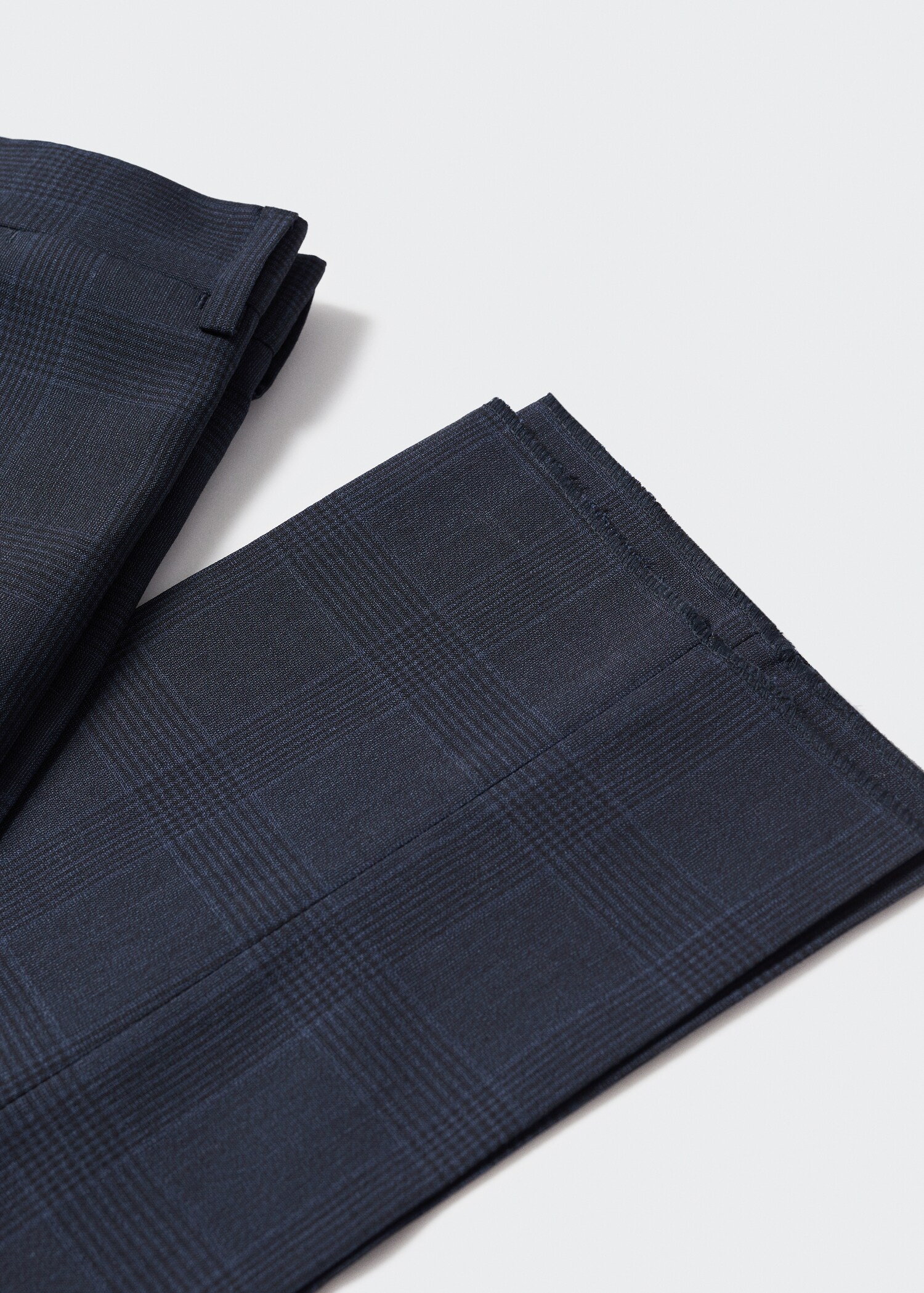Pantalón traje slim fit lana virgen - Detalle del artículo 0
