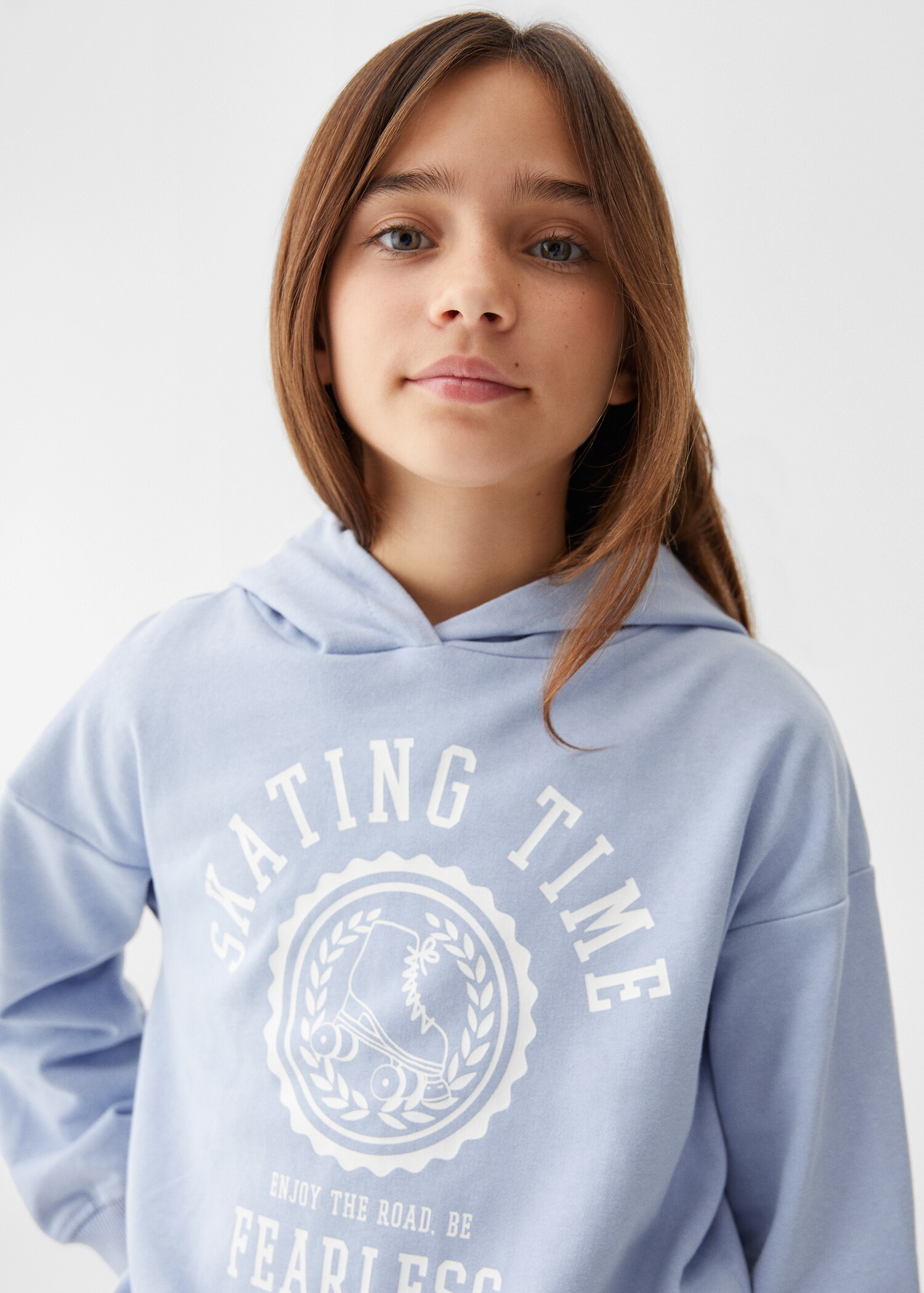 Printed message sweatshirt - Details of the article 1