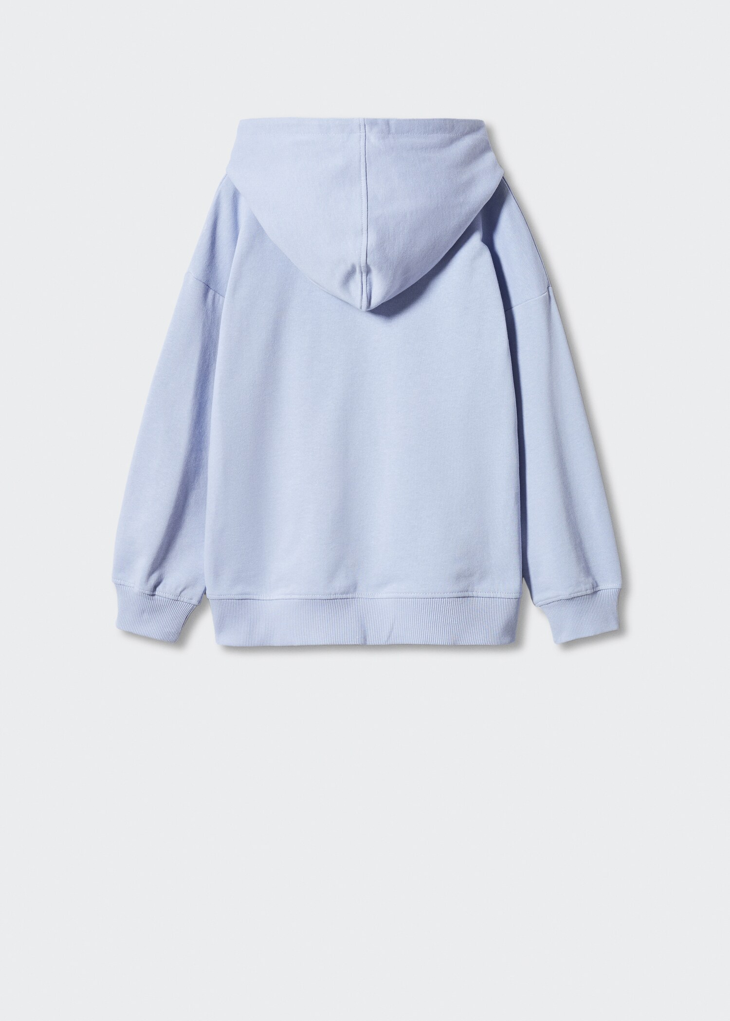 Printed message sweatshirt - Reverse of the article