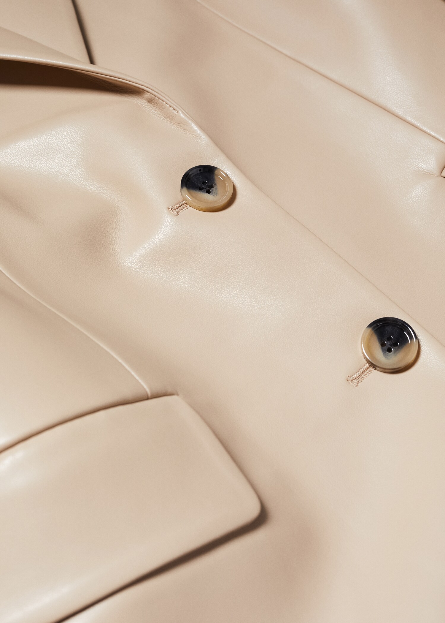 Leather-effect jacket - Details of the article 8