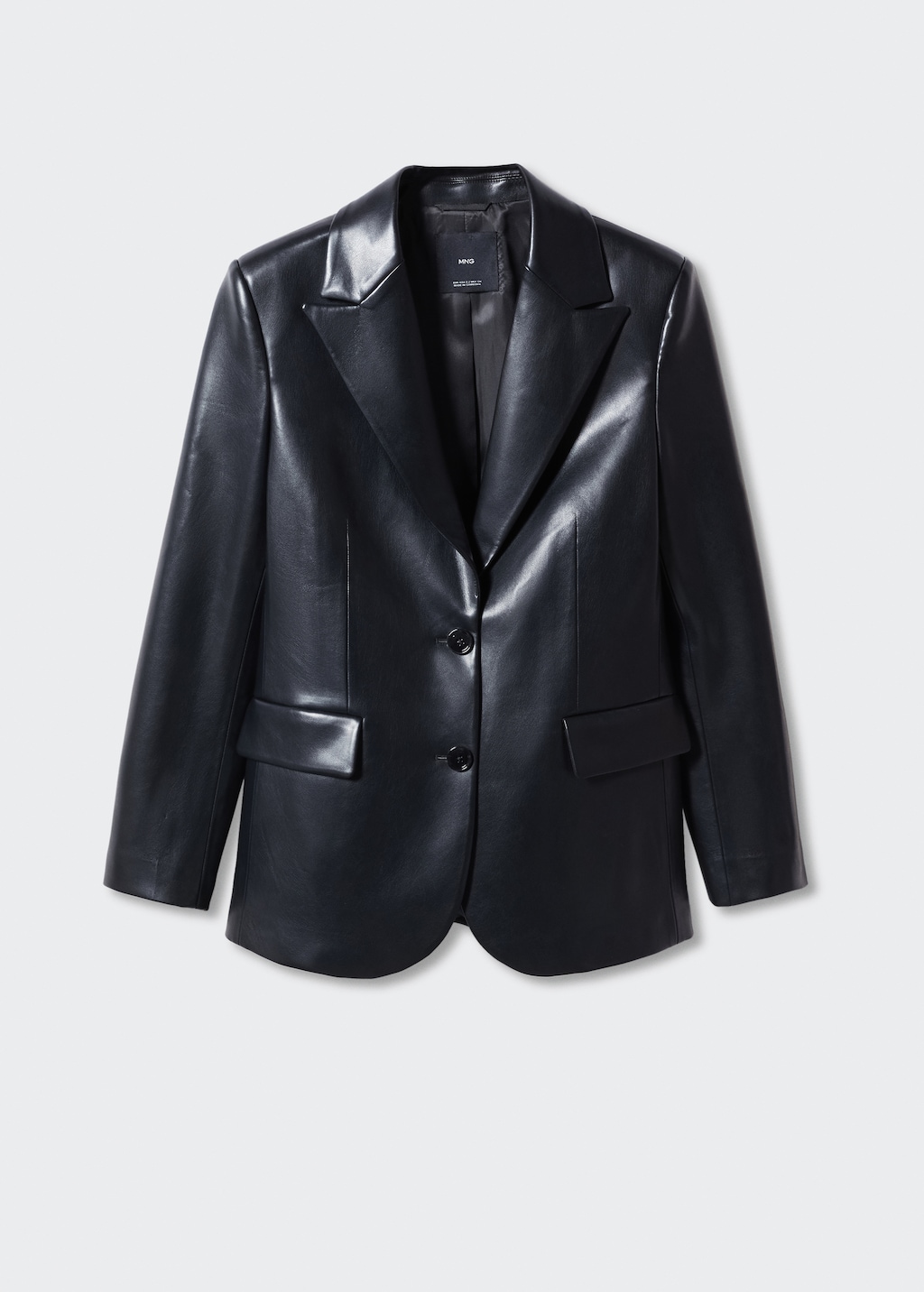 Leather effect jacket Women MANGO OUTLET United Kingdom