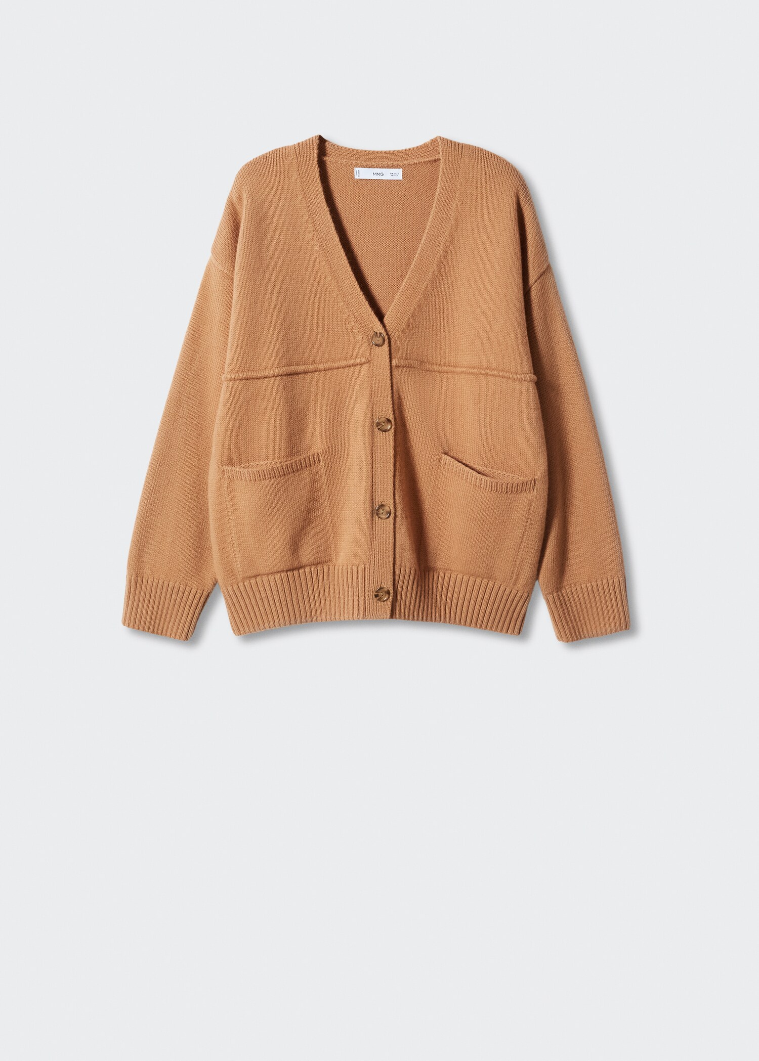 Pocket knit cardigan - Article without model
