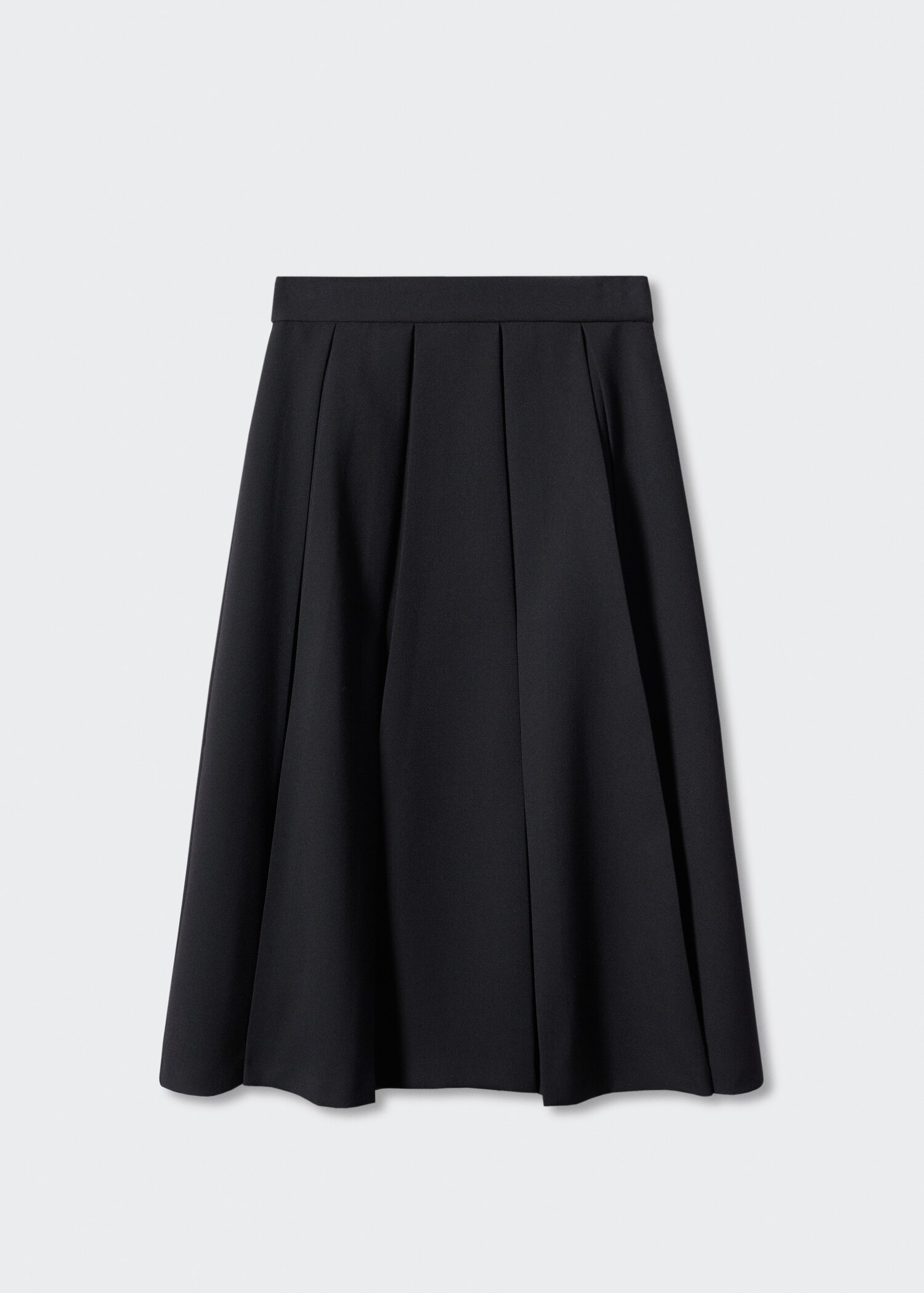 Falda midi pinzas - Artículo sin modelo
