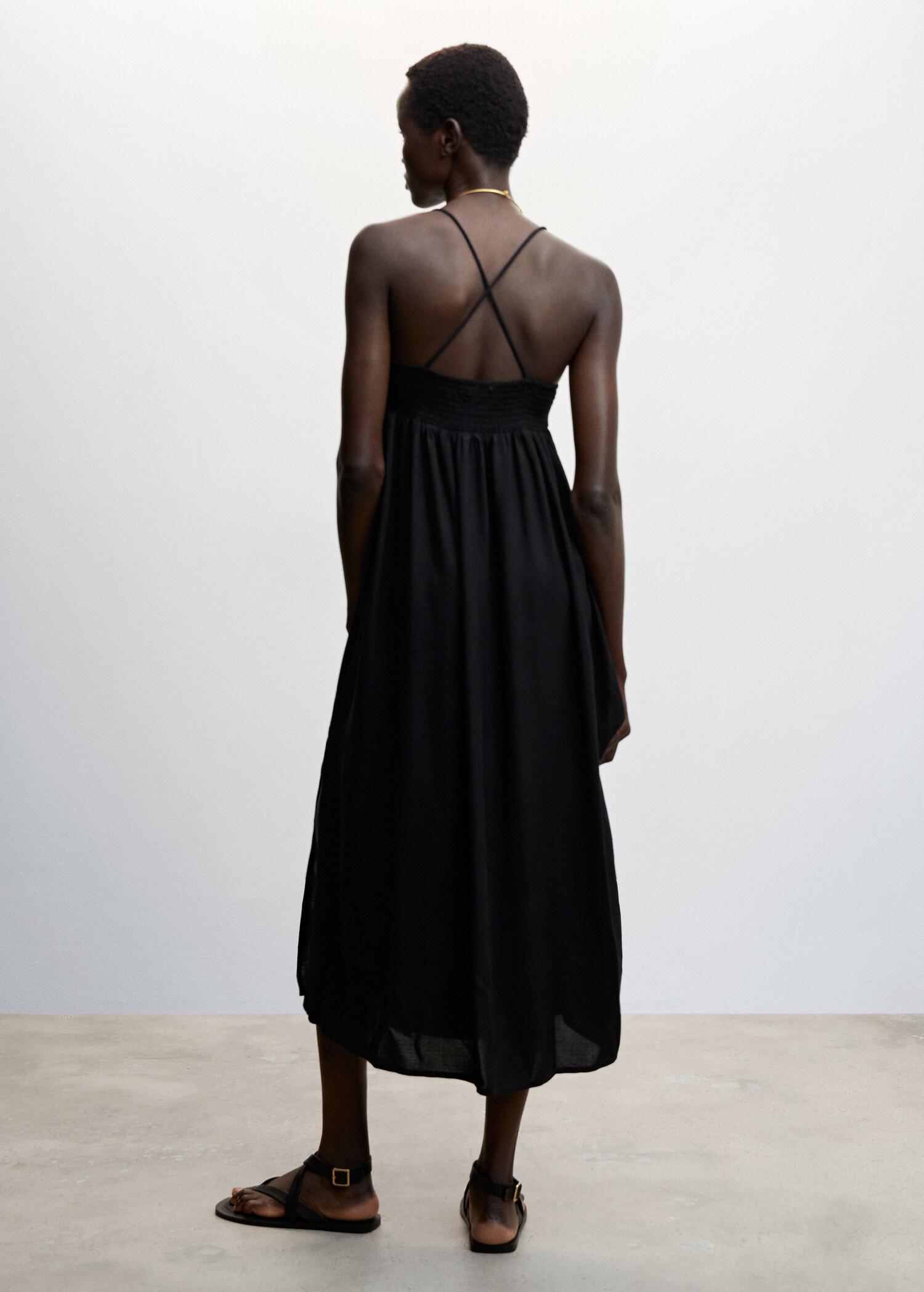 A-line dress - Reverse of the article