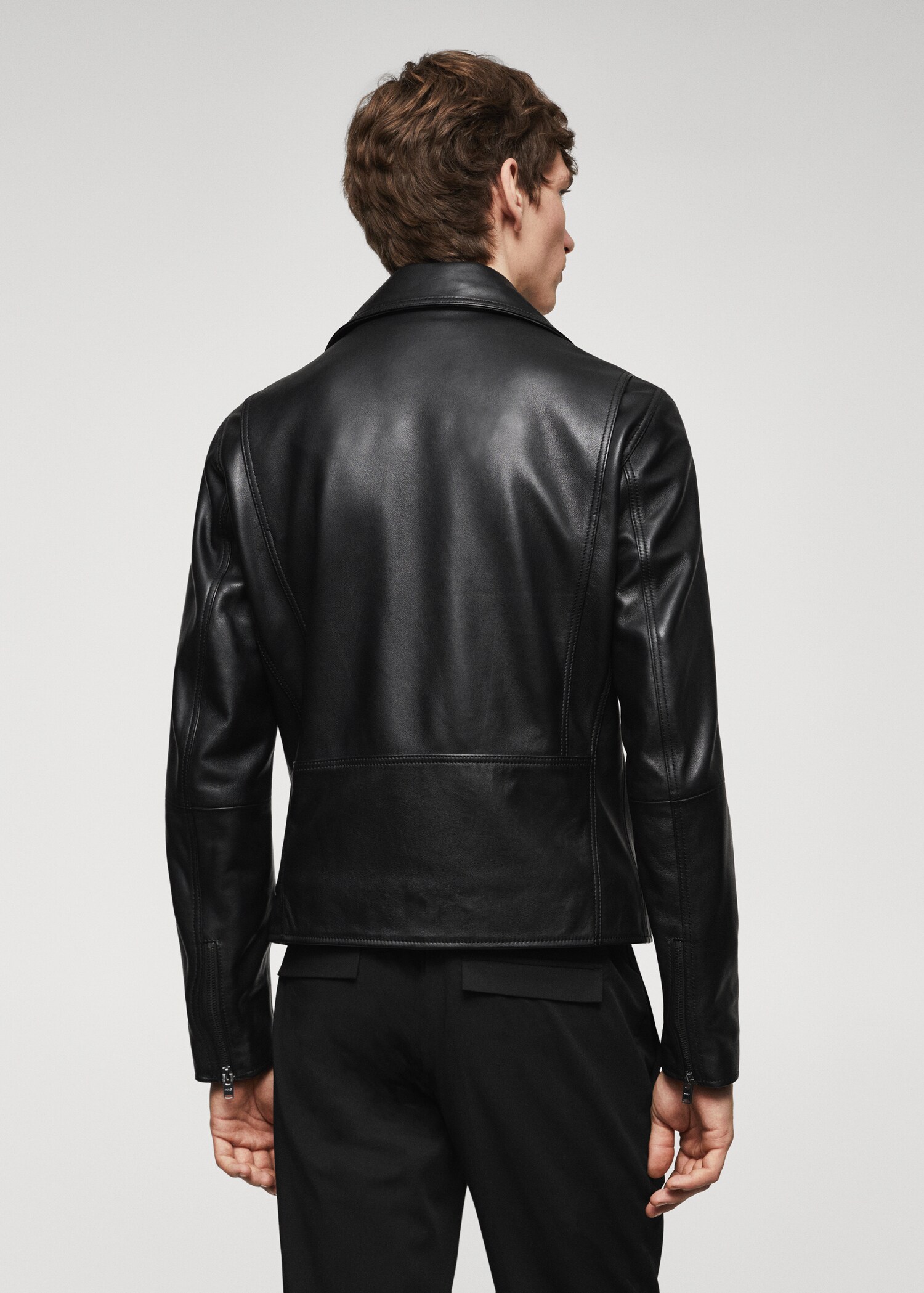 Jaqueta biker pell - Revers de l'article