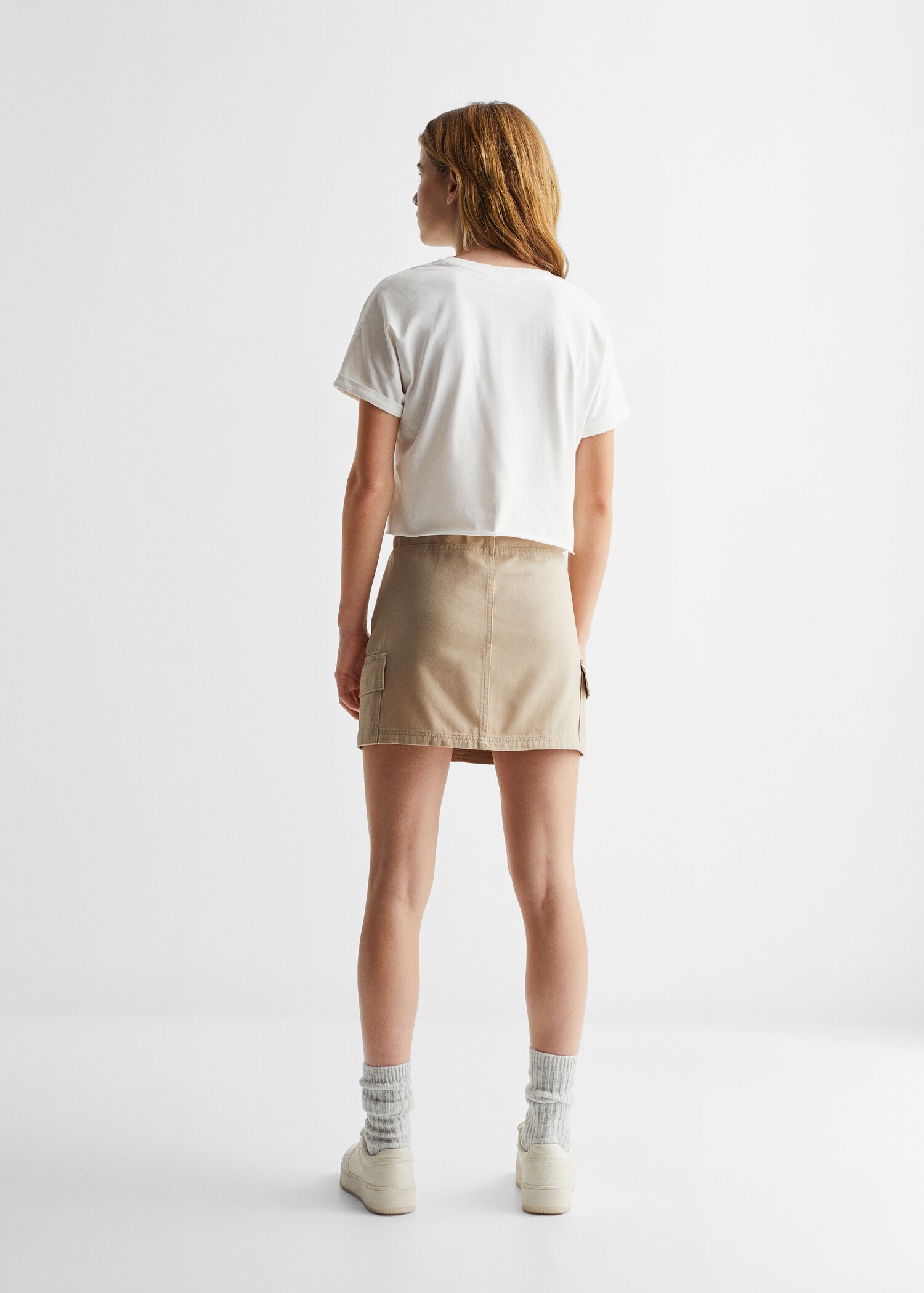 Camiseta estampada algodón - Reverso del artículo