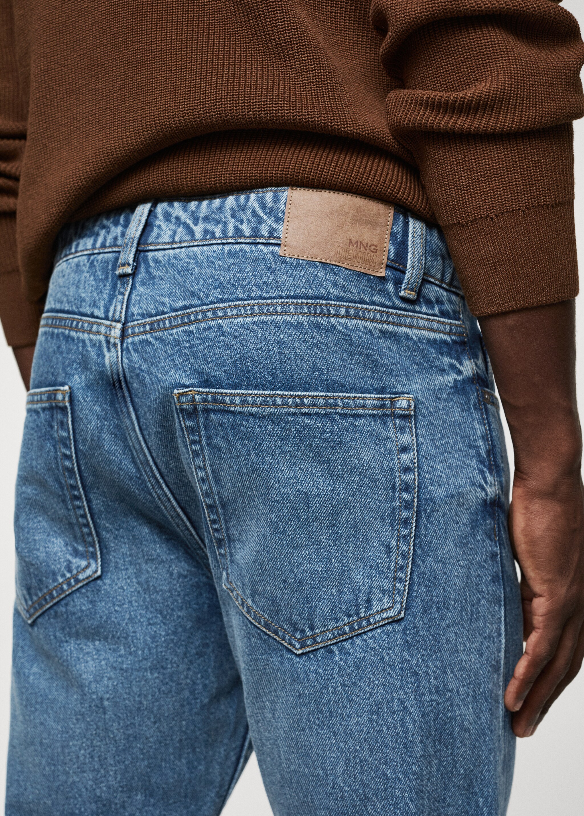 Jeans Bob Straight-fit - Artikkeldetalj 4