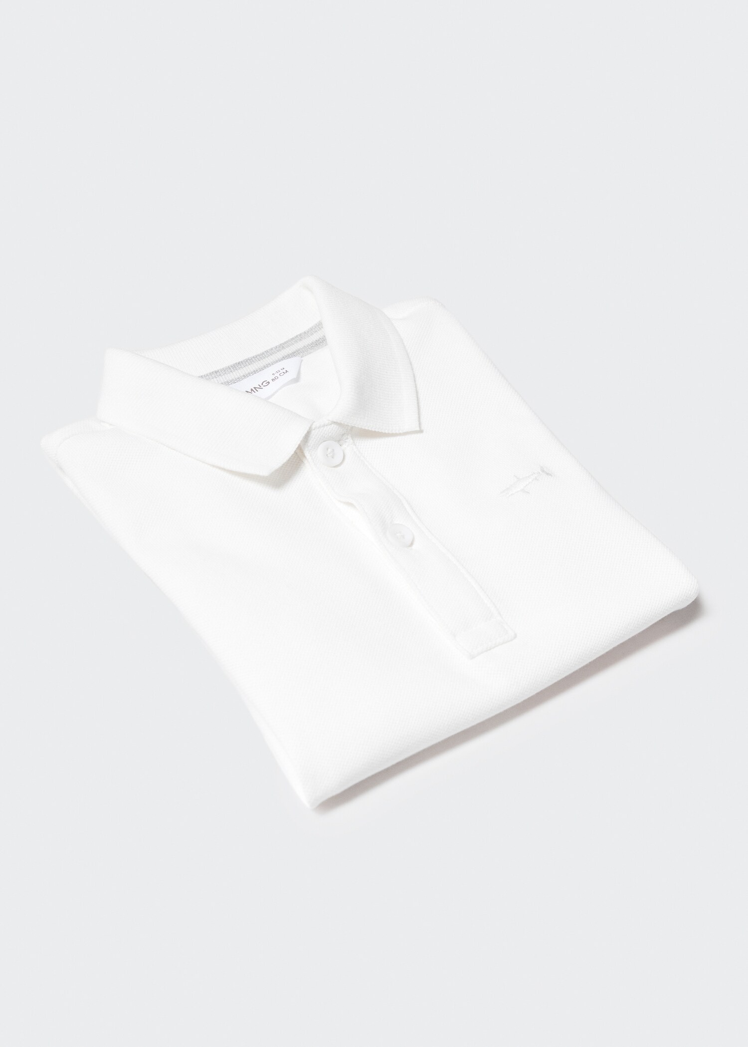 100% cotton polo shirt - Details of the article 0