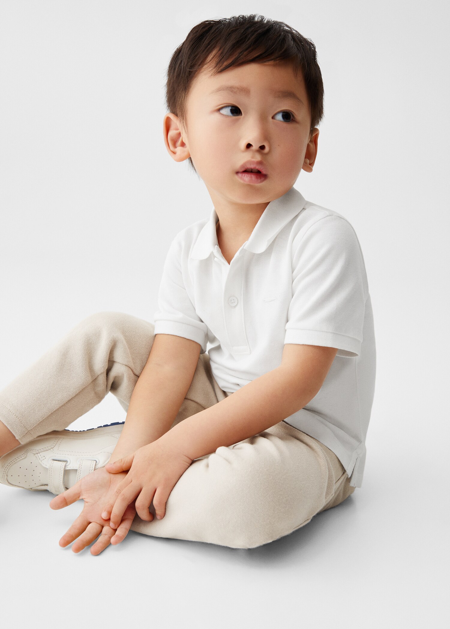100% cotton polo shirt - Details of the article 2
