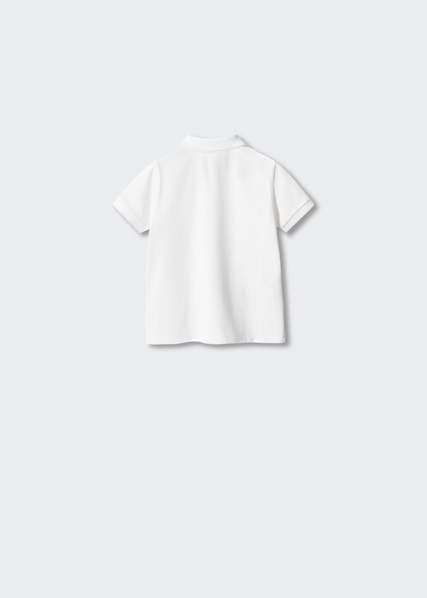 100% cotton polo shirt - Reverse of the article