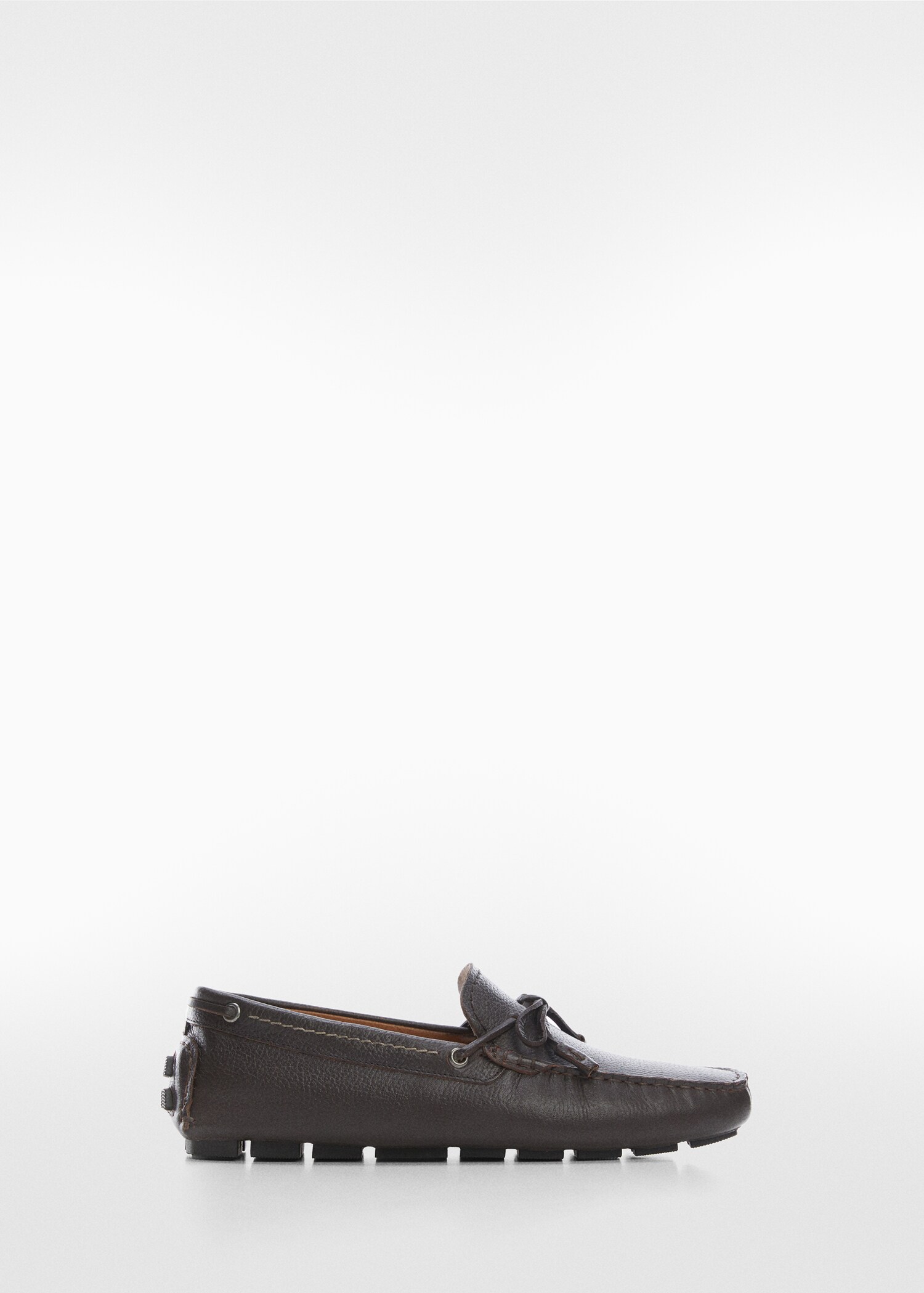 Leather loafers with tassels - Article without model