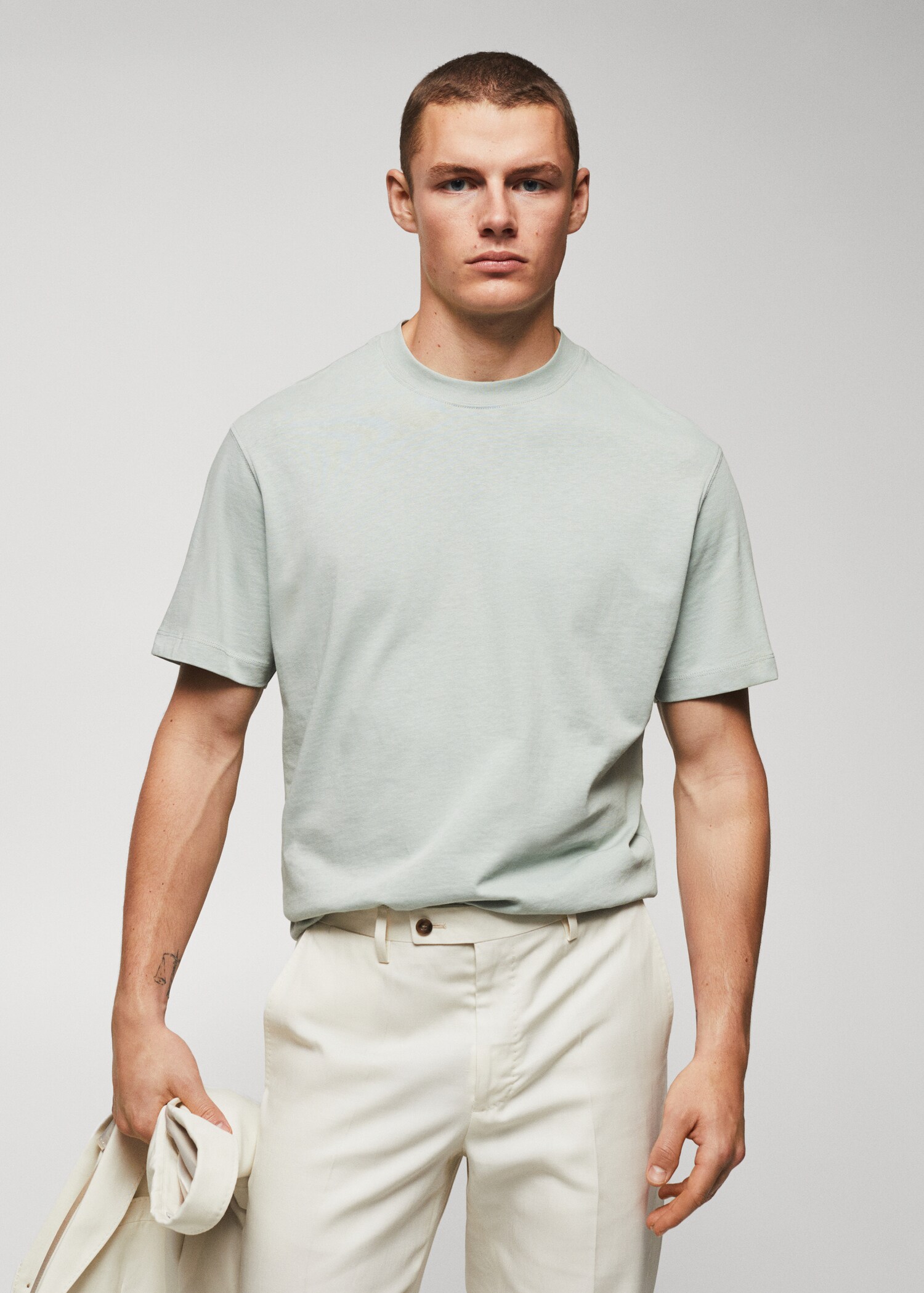 T-shirt coton relaxed-fit - Plan moyen