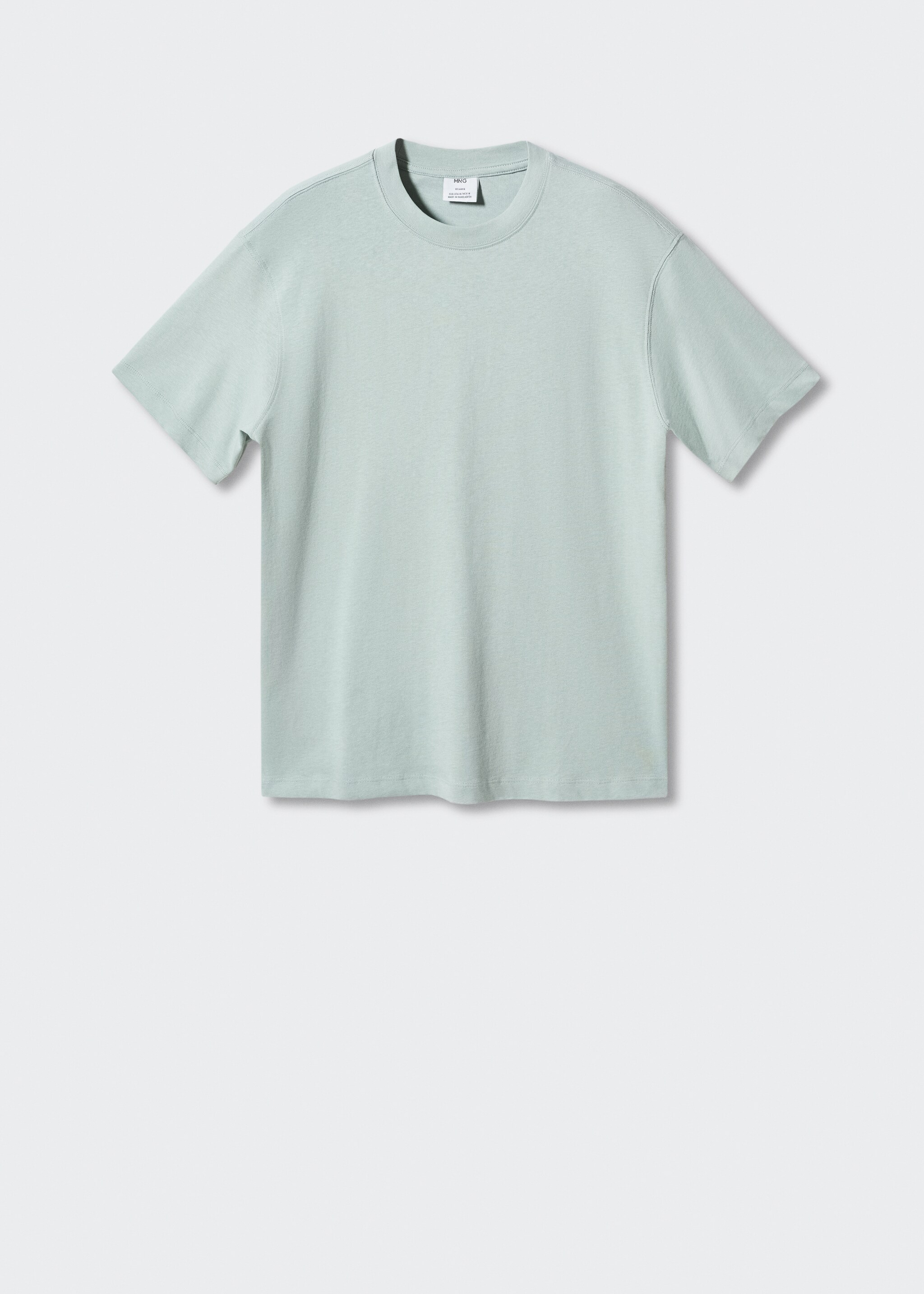 Camiseta algodón relaxed fit - Artículo sin modelo