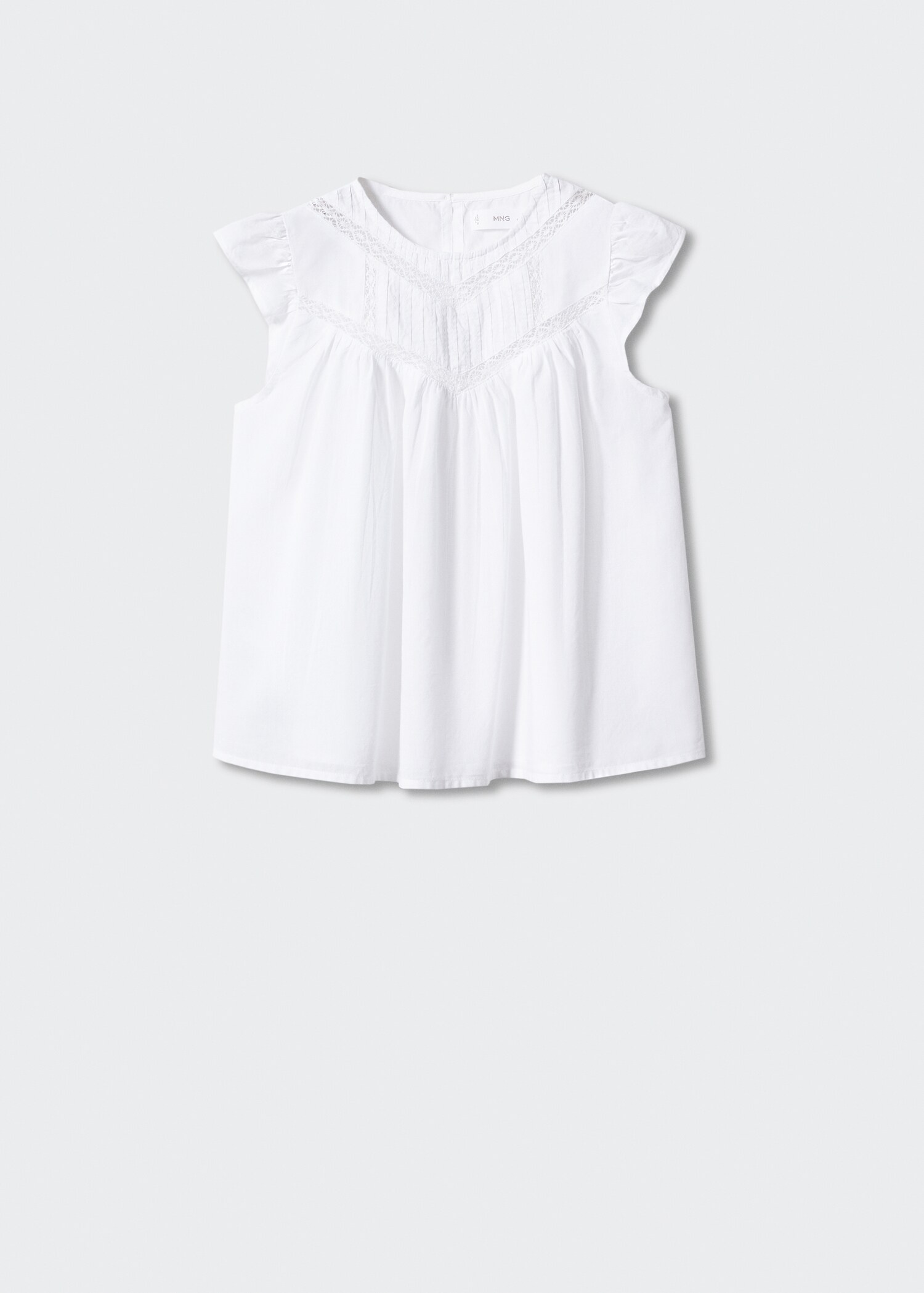 Ruffled sleeve blouse - Article without model