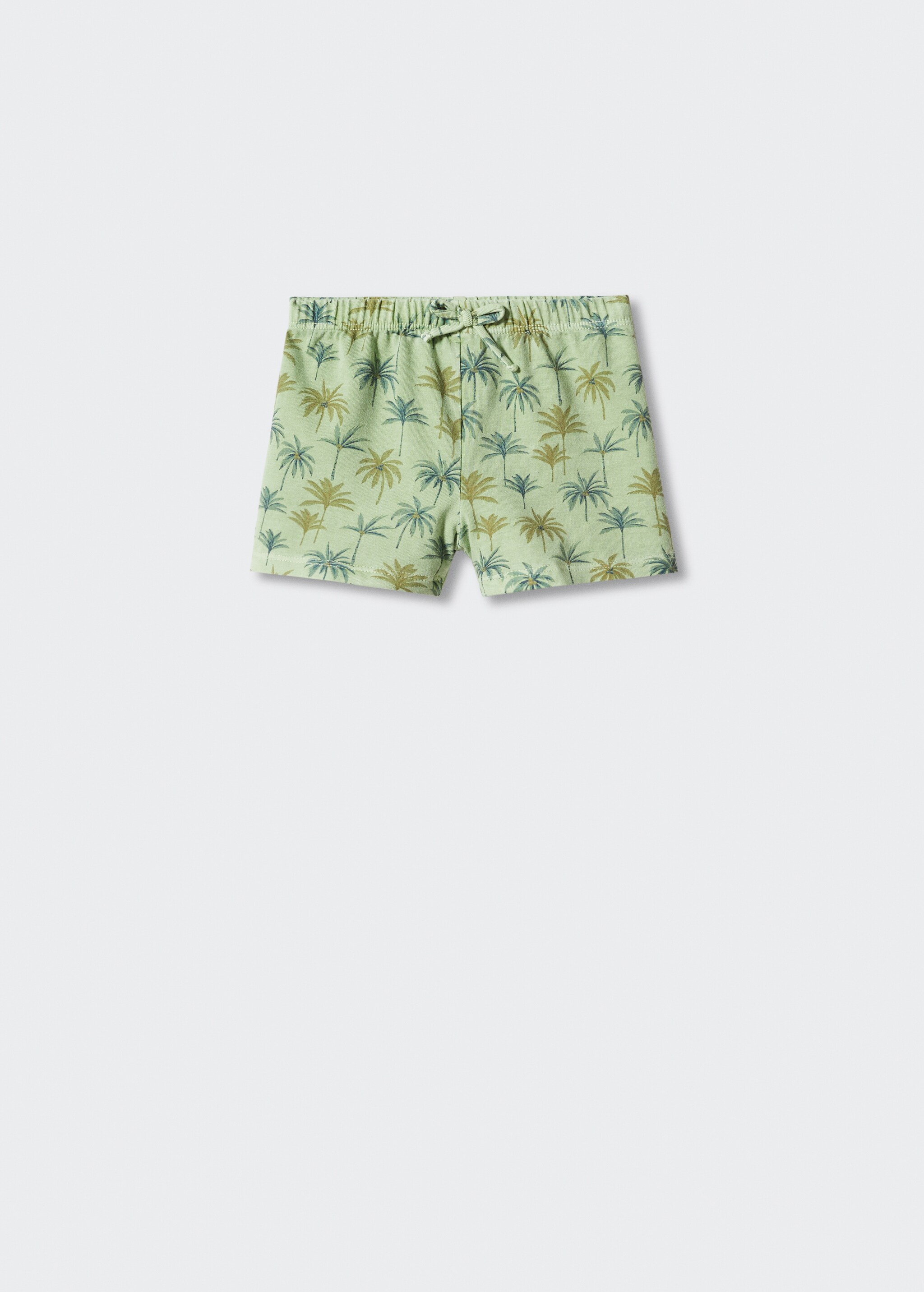 Leaf print swimming trunks - Article without model