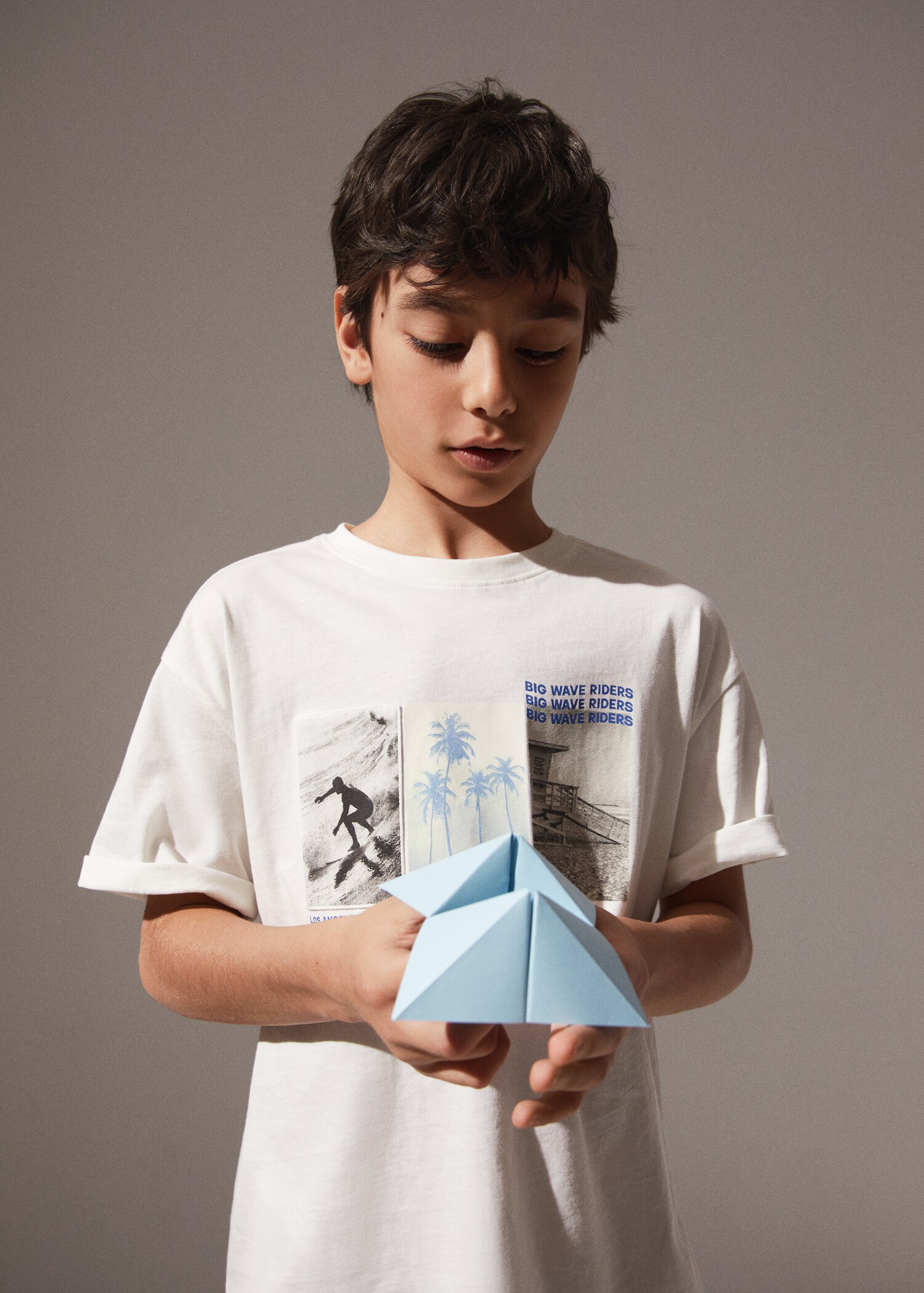 Printed cotton-blend T-shirt - Details of the article 6