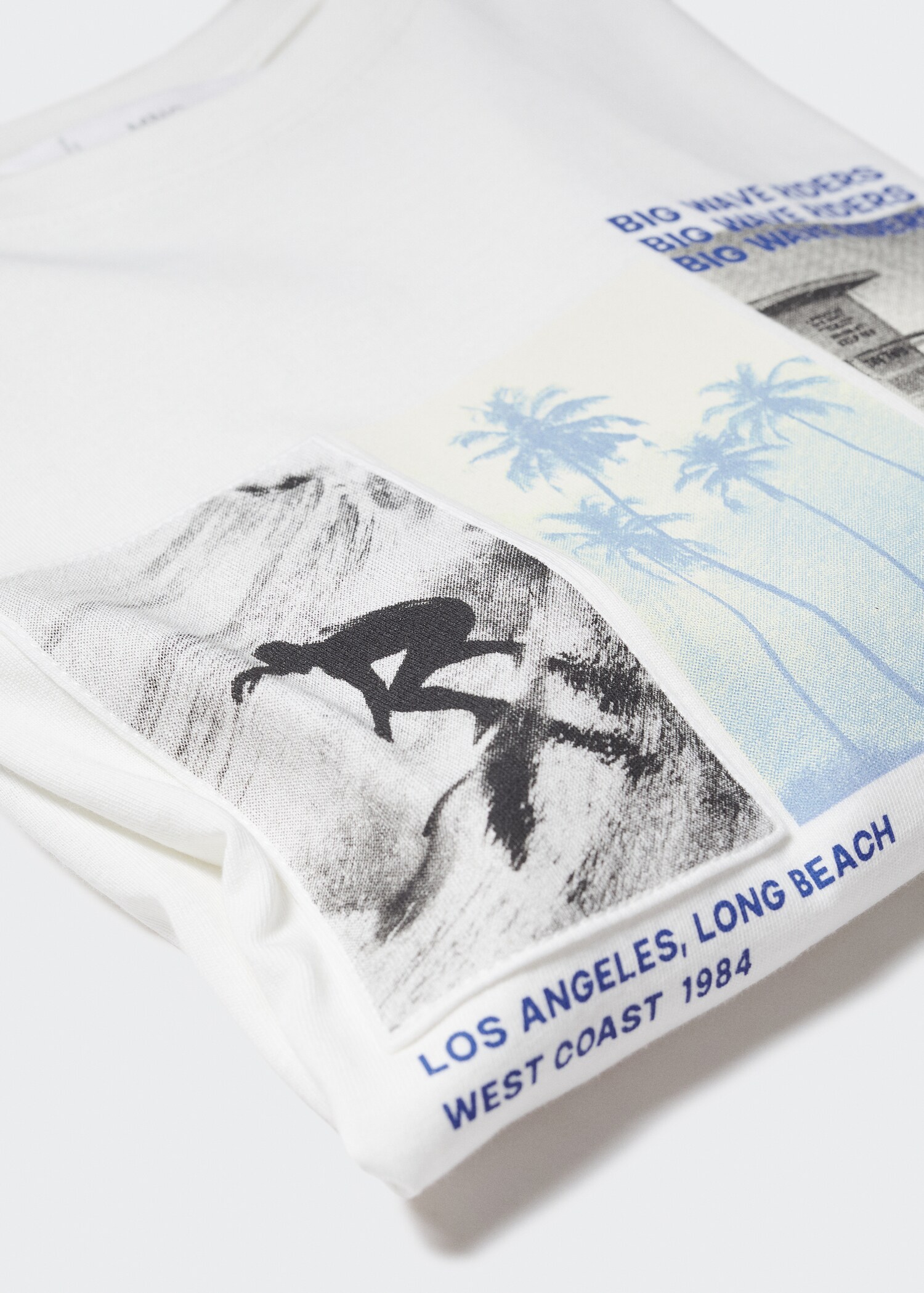 Printed cotton-blend T-shirt - Details of the article 8