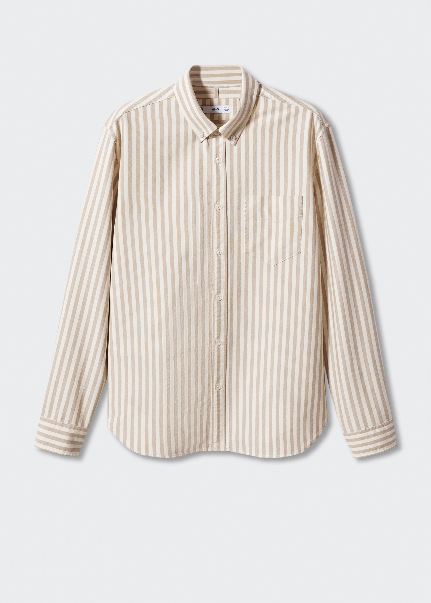 100% cotton striped shirt - Article without model