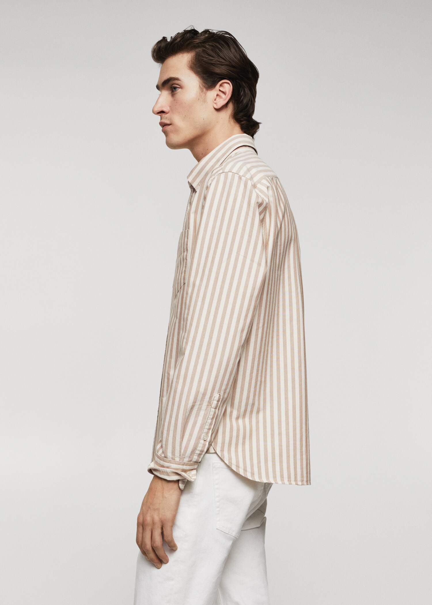 100% cotton striped shirt - Details of the article 4