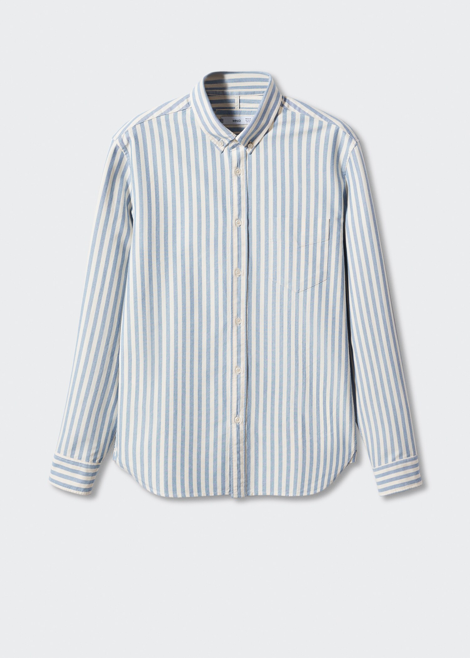 100% cotton striped shirt - Article without model