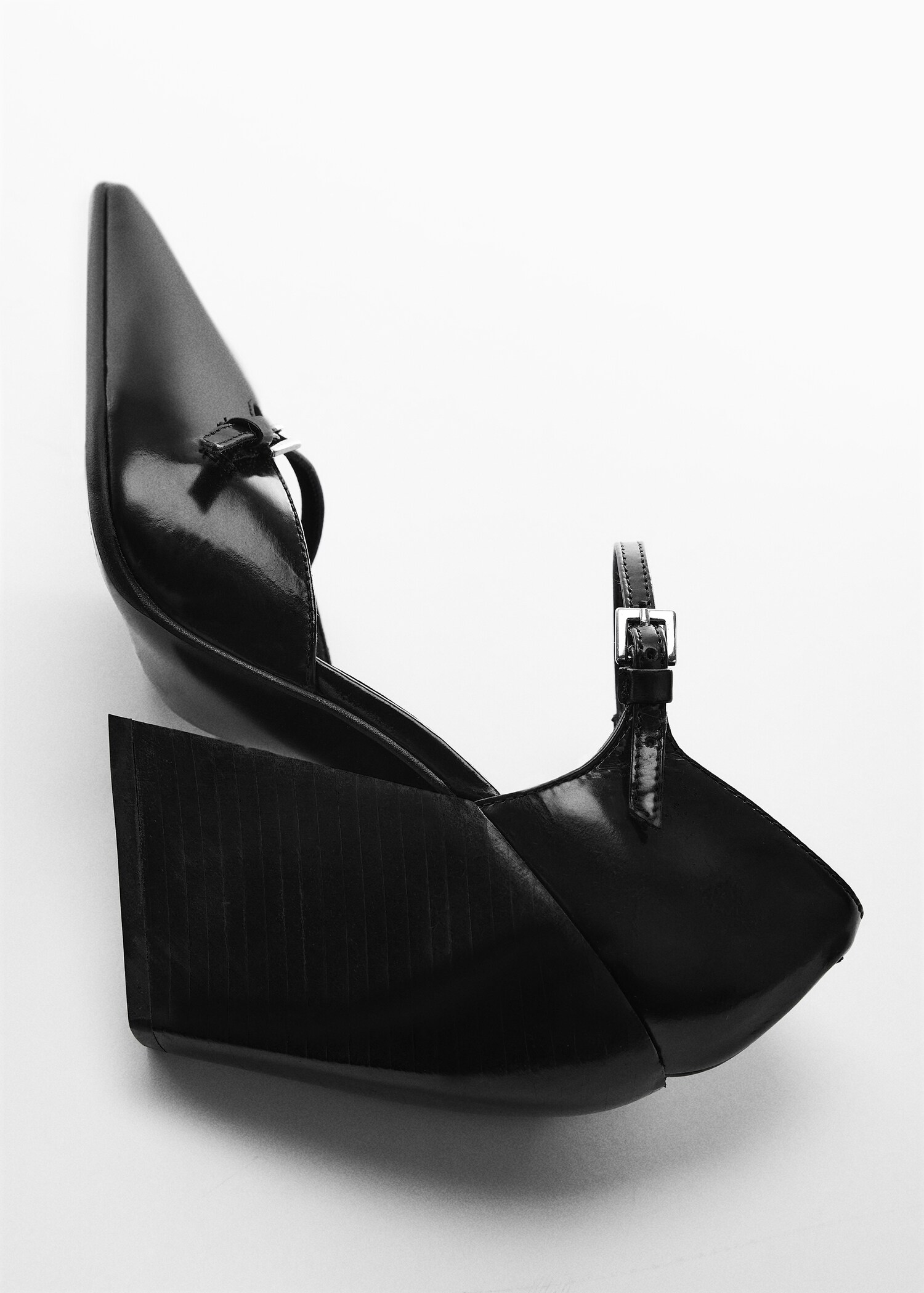 Zapato piel tacón bloque - Detalle del artículo 5