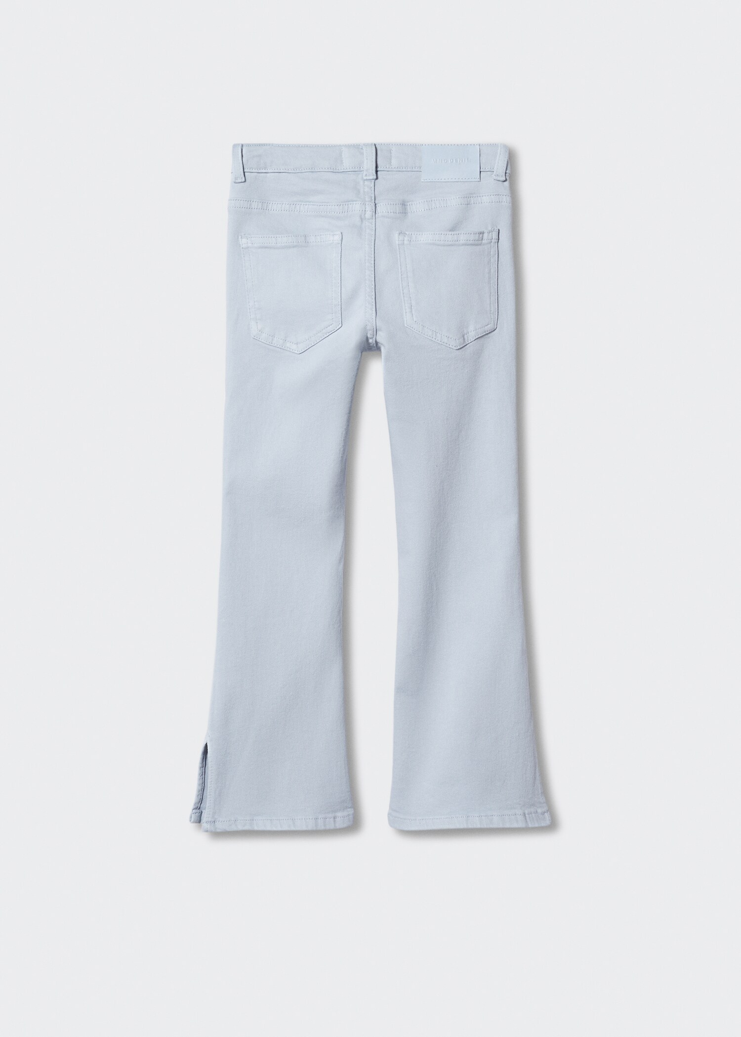 Flared Jeans mit Schlitz - Rückseite des Artikels