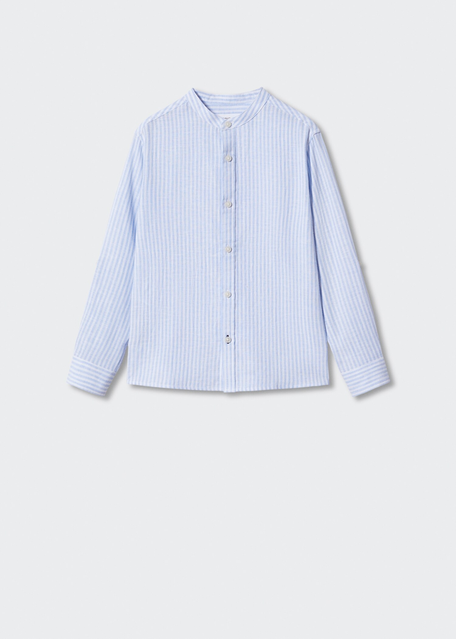 Camicia lino righe - Articolo senza modello