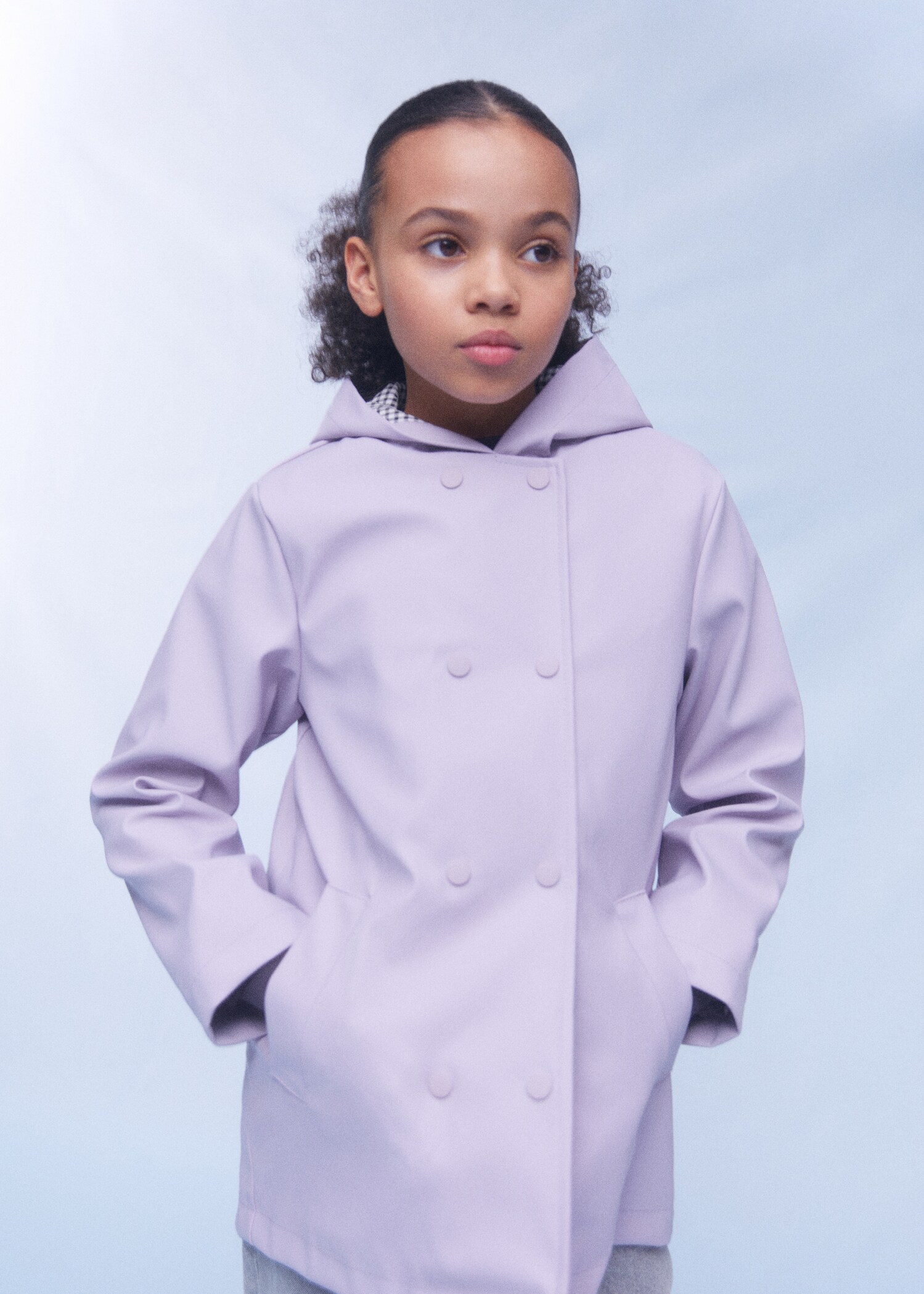 Double-breasted parka - Details of the article 5