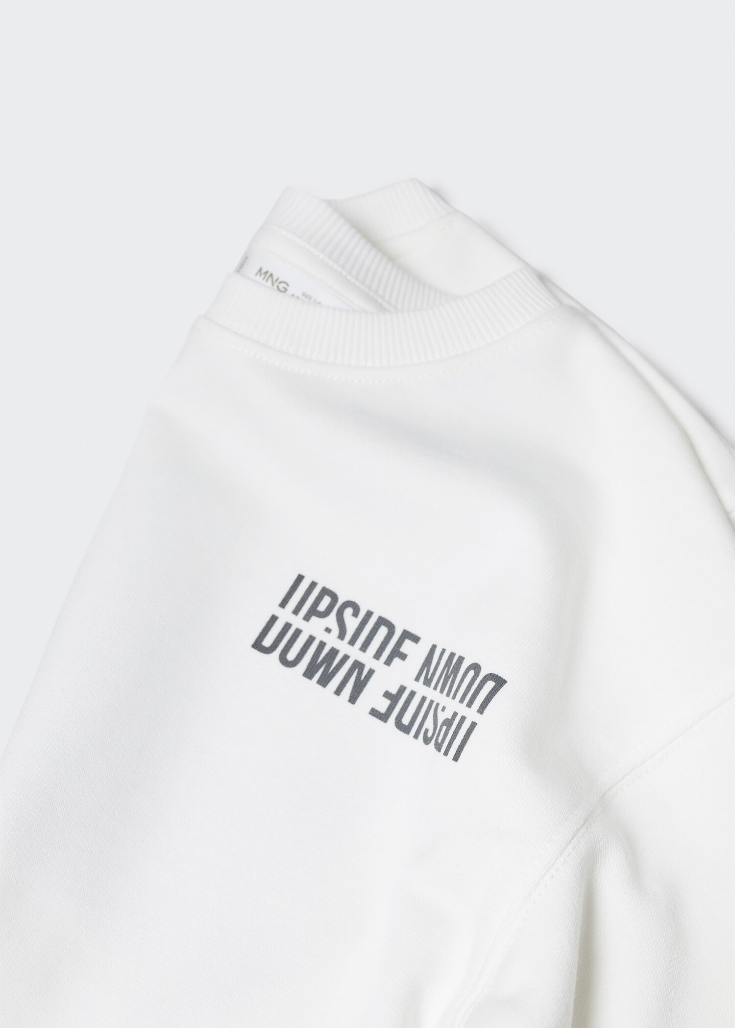 Printed cotton sweatshirt - Details of the article 8