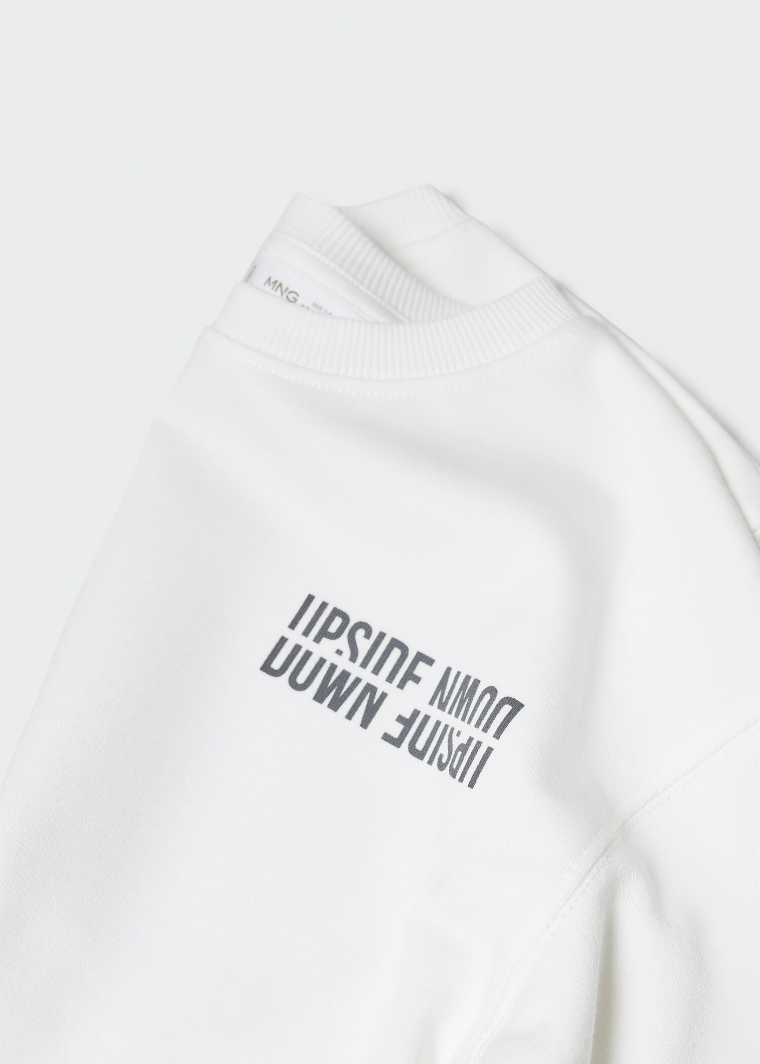 Gemustertes Baumwoll-Sweatshirt - Detail des Artikels 8