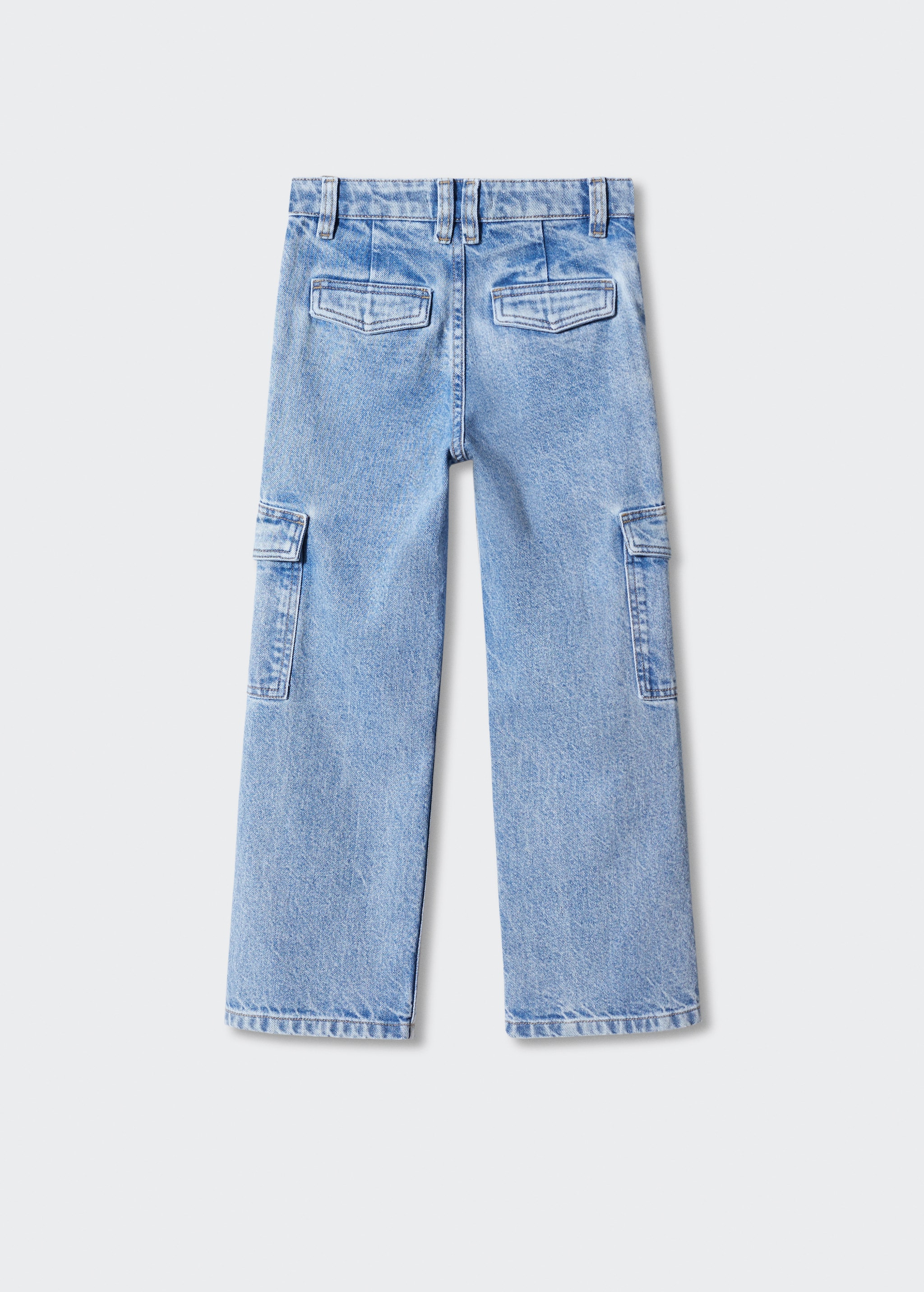 Jeans cargo bolsillos - Reverso del artículo