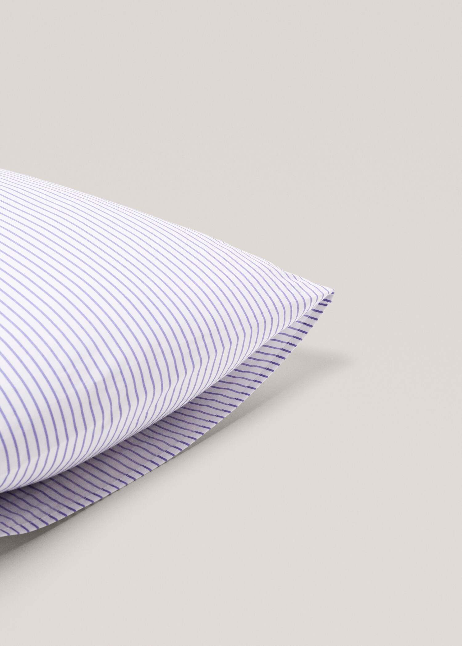 Striped print pillow case 50x75cm (2 pack) - Details of the article 3