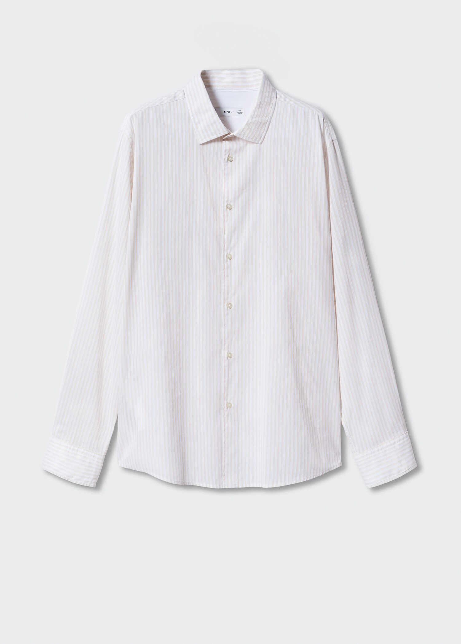 Chemise 100 % coton rayures - Article sans modèle