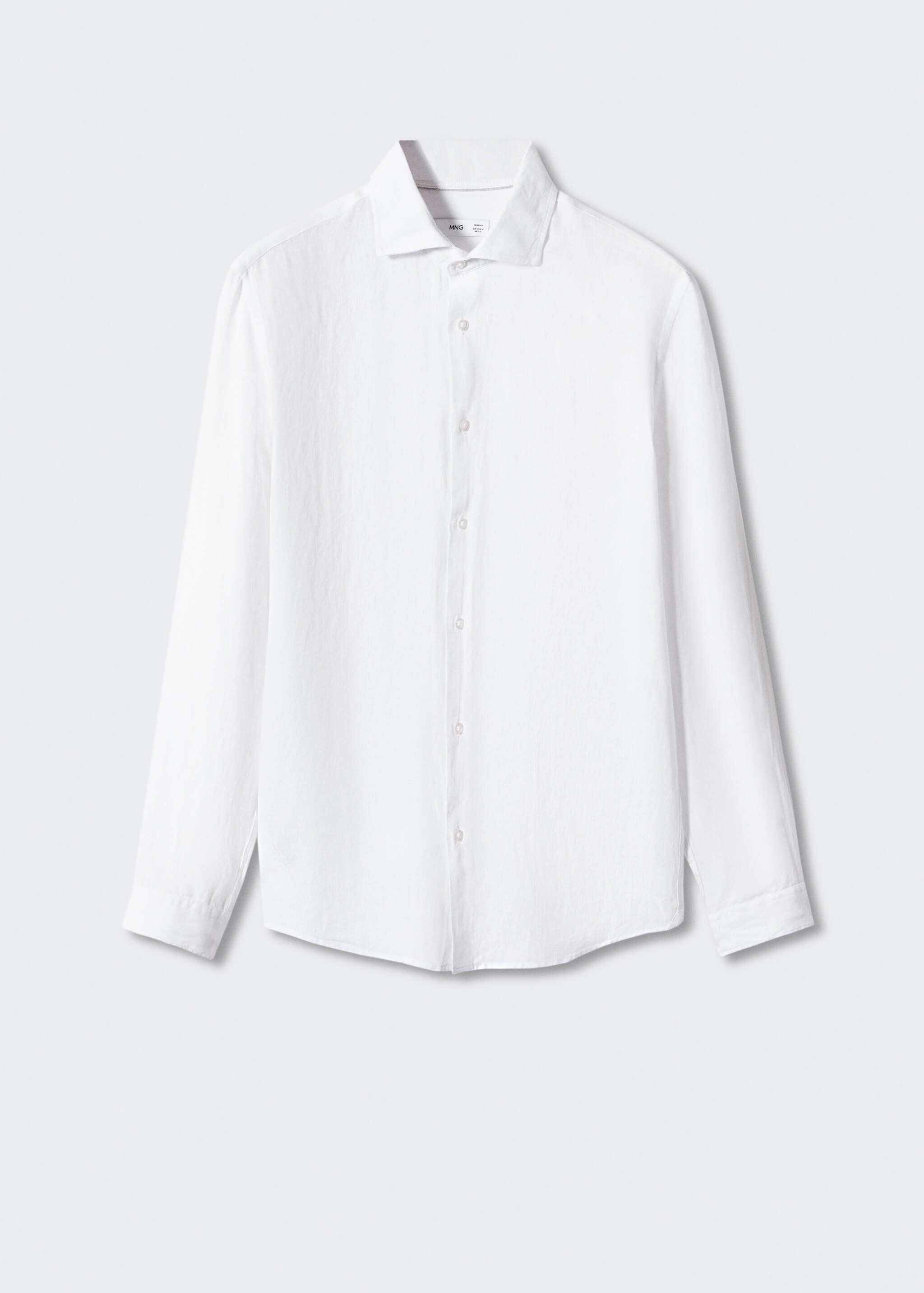 Camisa regular fit 100% lino - Artículo sin modelo