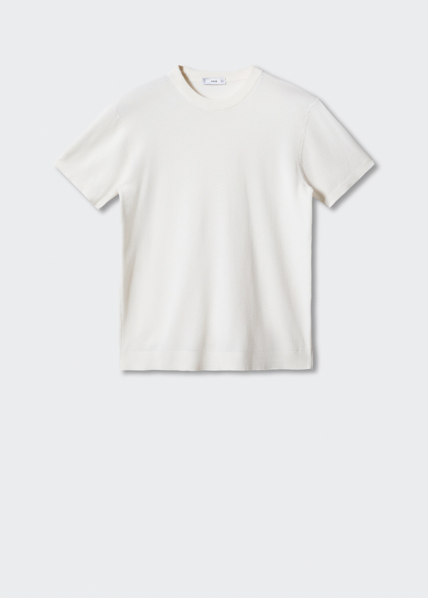 Camiseta punto algodón - Artículo sin modelo