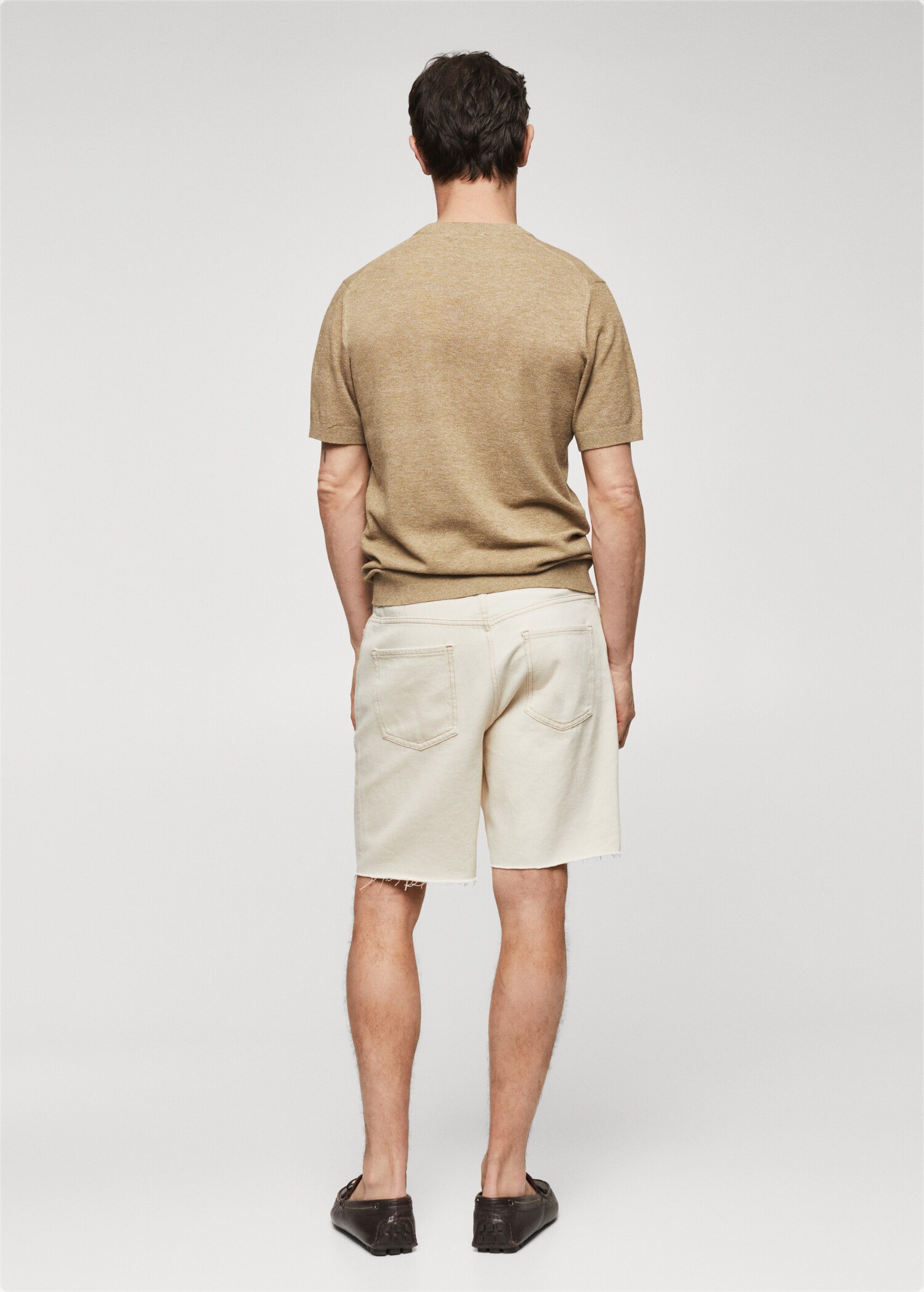 Camiseta punto algodón - Reverso del artículo