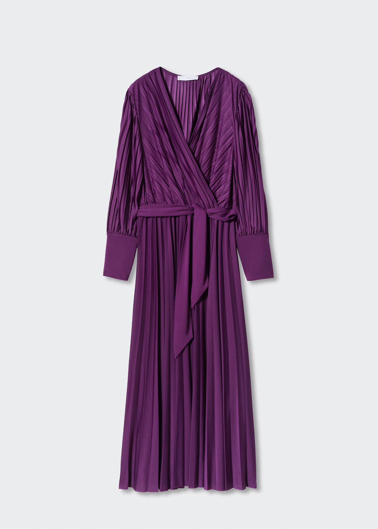 Pleated wrap dress - Article without model