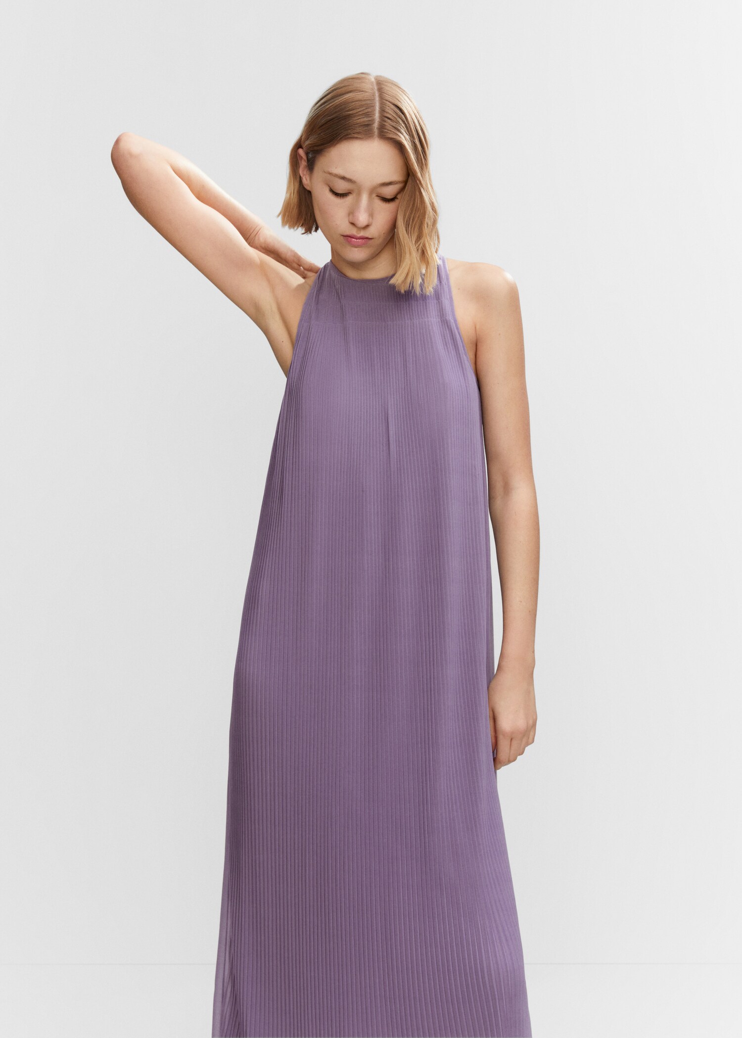 Textured shift dress - Medium plane