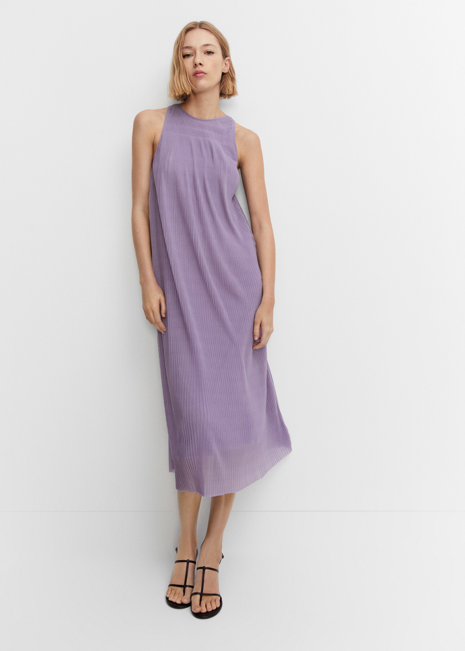 Textured shift dress - Details of the article 2