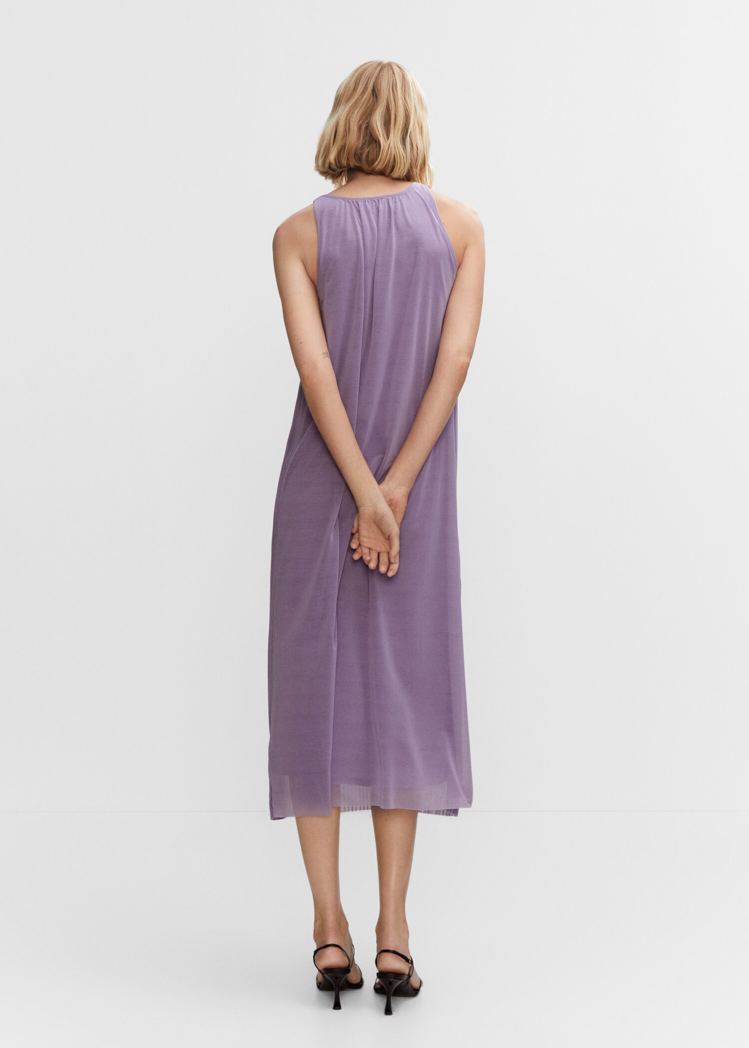 Textured shift dress - Reverse of the article