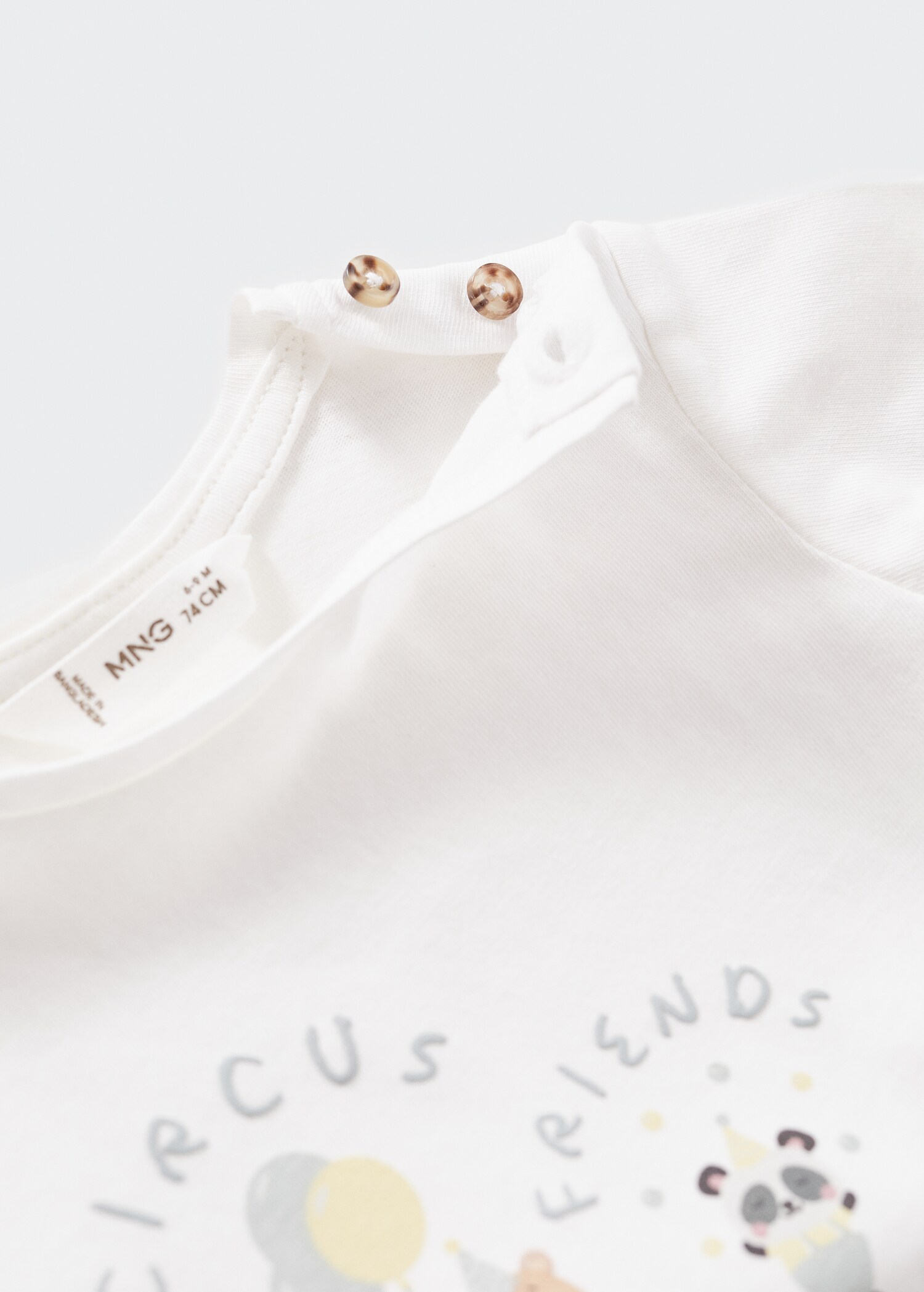 Camiseta algodón estampado - Detalle del artículo 0