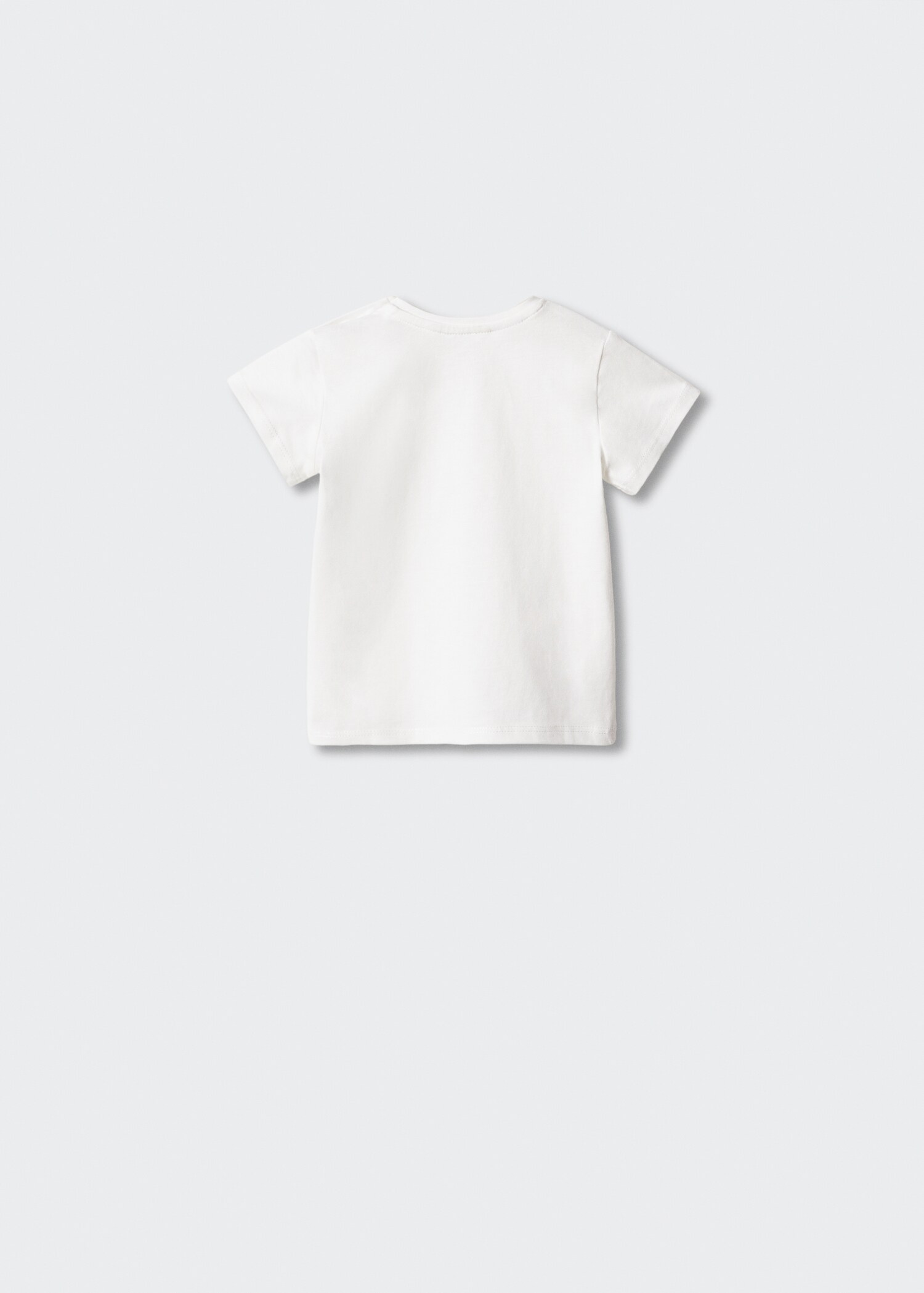 Camiseta algodón estampado - Reverso del artículo