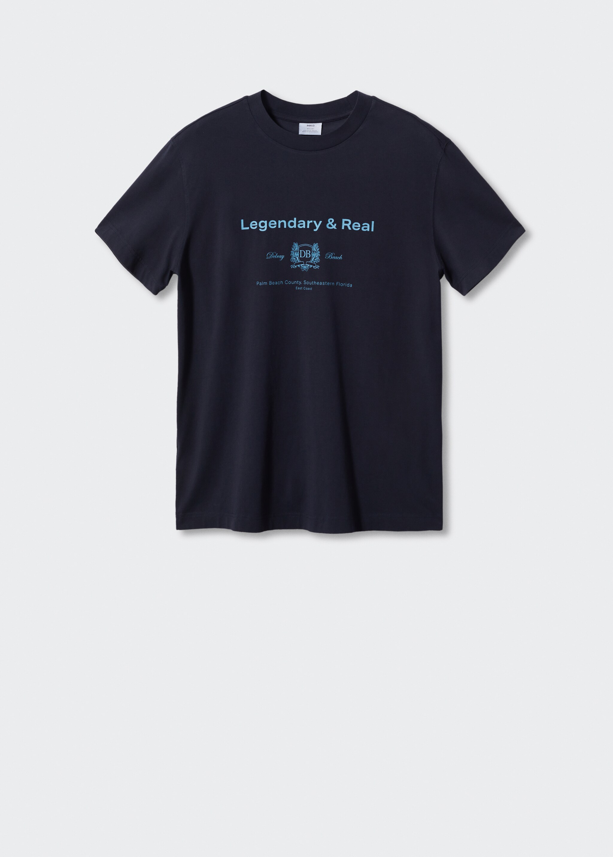 Camiseta 100% algodón texto - Artículo sin modelo